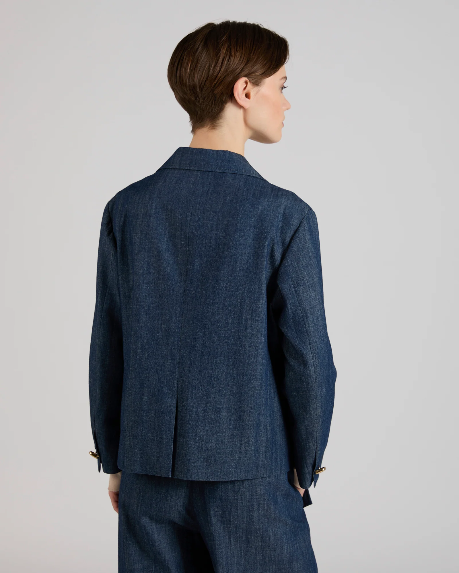 Boxy-fit denim jacket - Image 4
