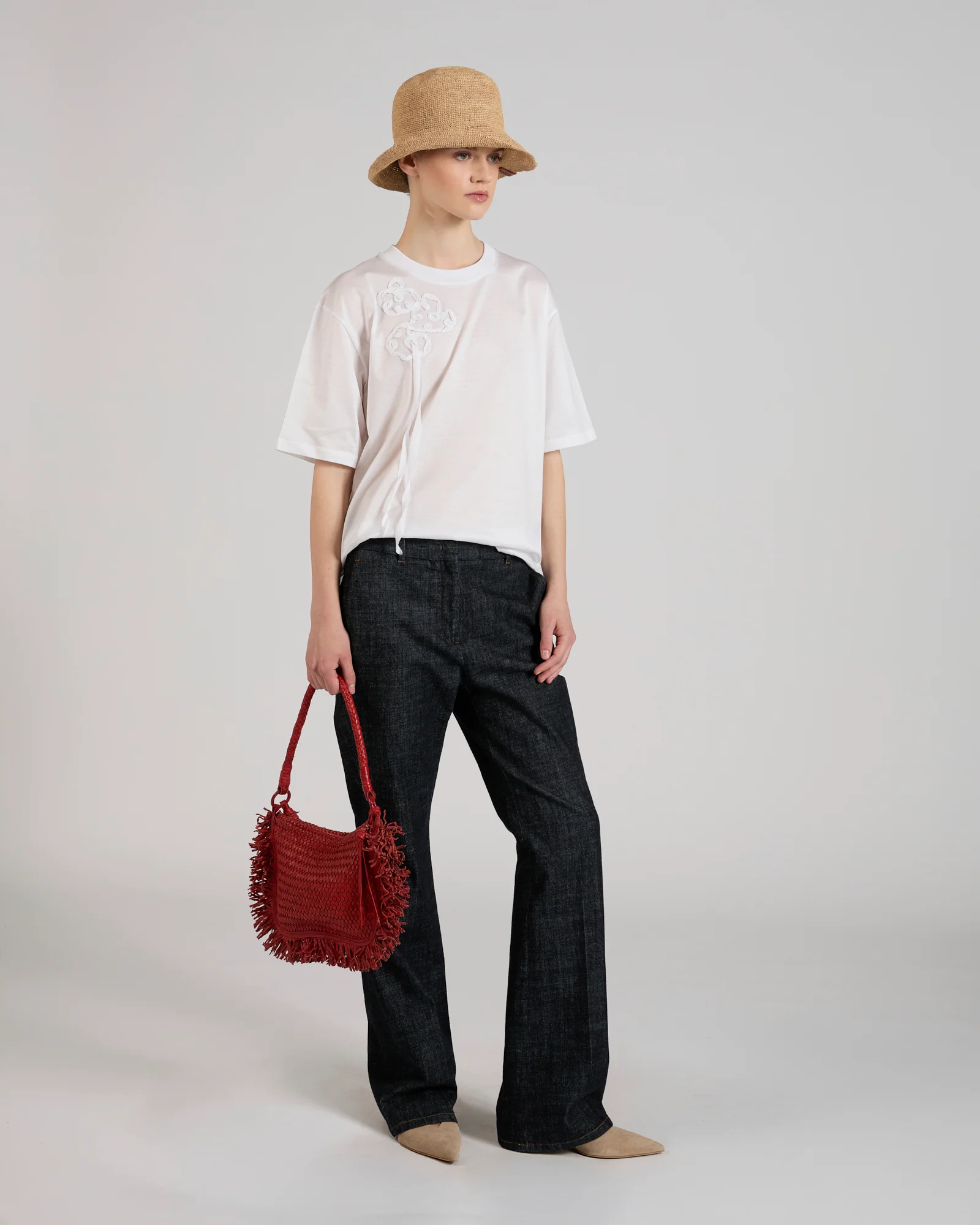 Braided leather bag - Image 3