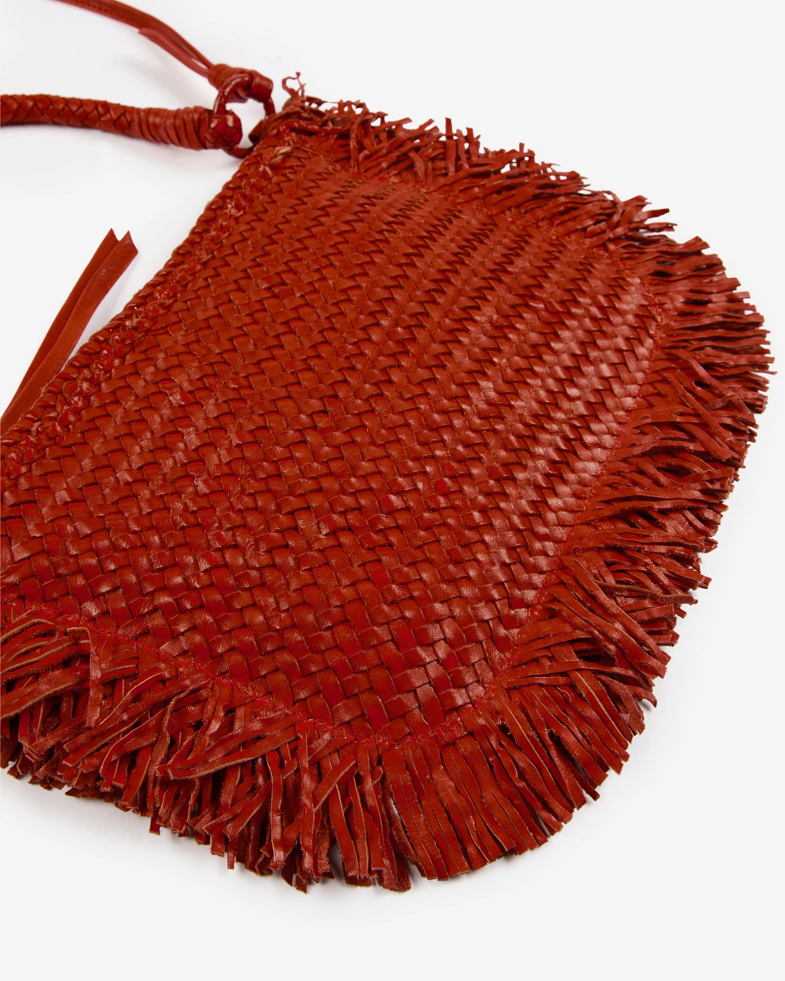 Braided leather bag - Image 5