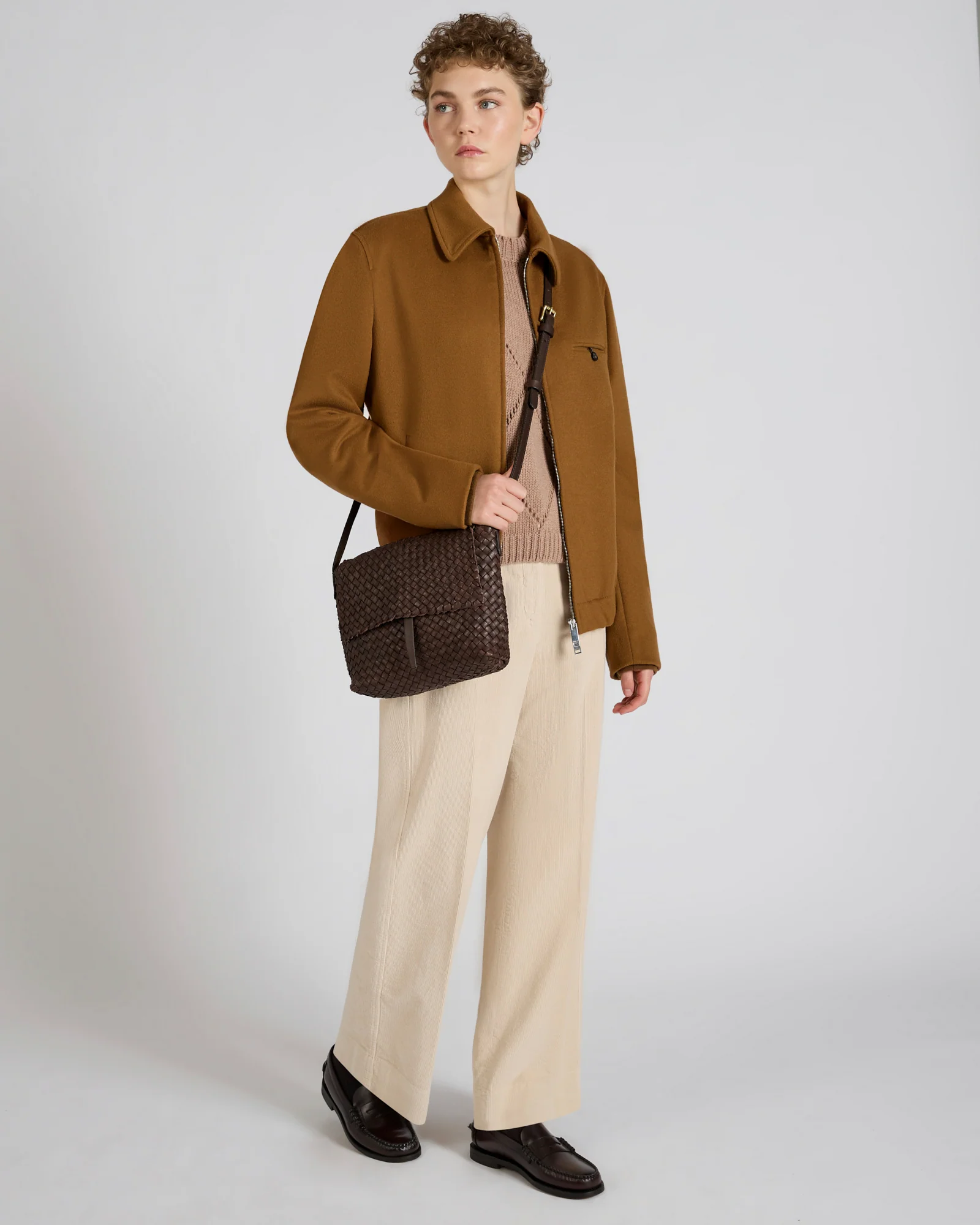 Calfskin crossbody bag - Image 3