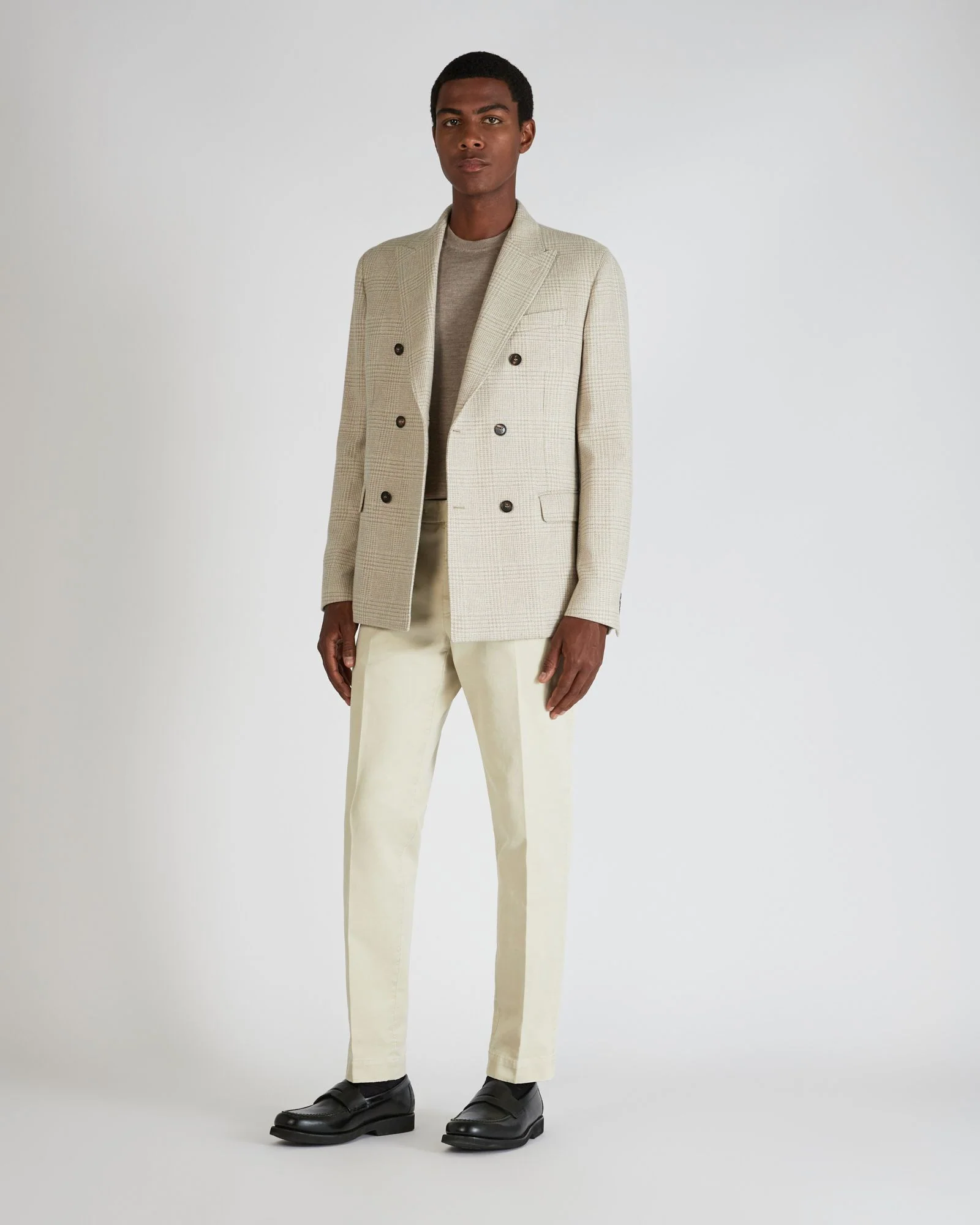 Cashmere and silk slim fit crewneck sweater - Image 5