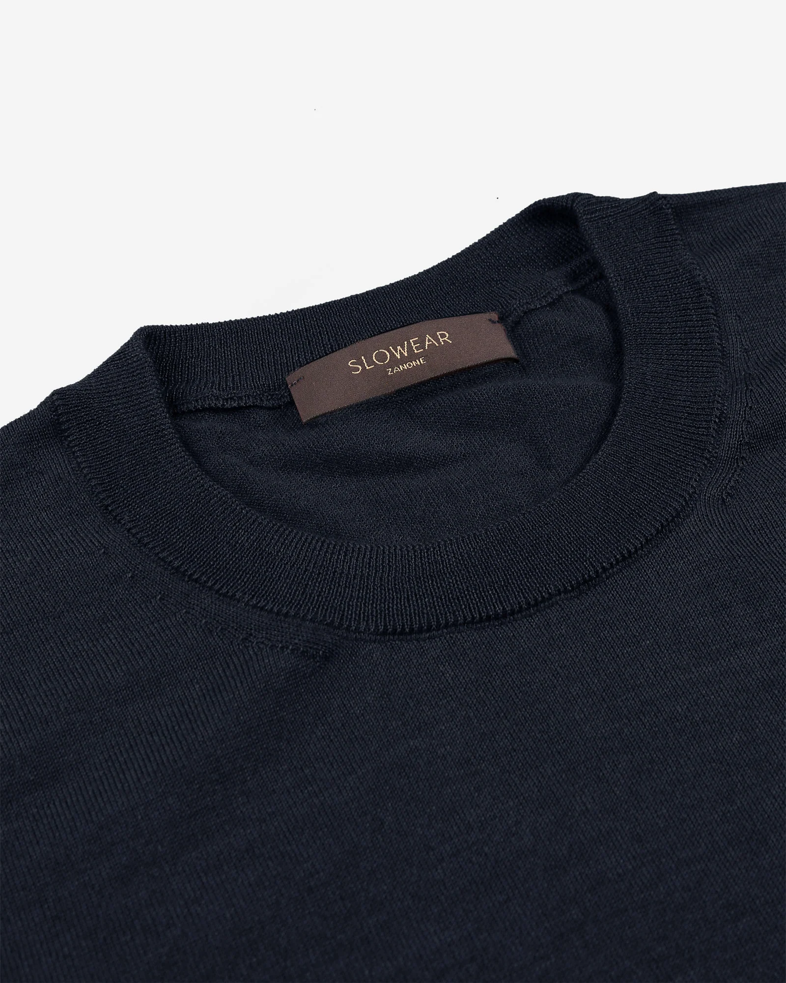 Cashmere and silk slim fit crewneck sweater - Image 6