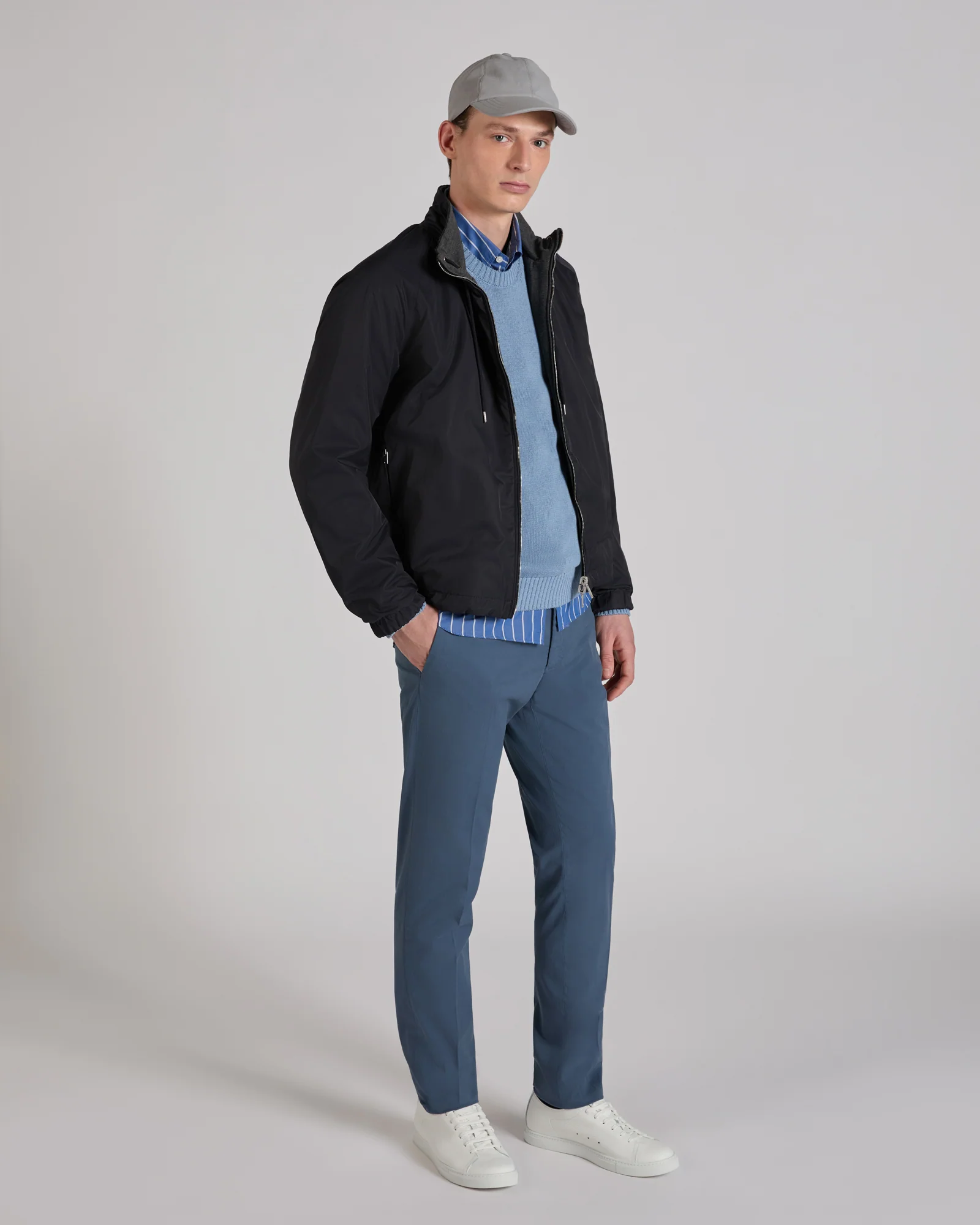 Casual fit cotton poplin shirt - Image 5