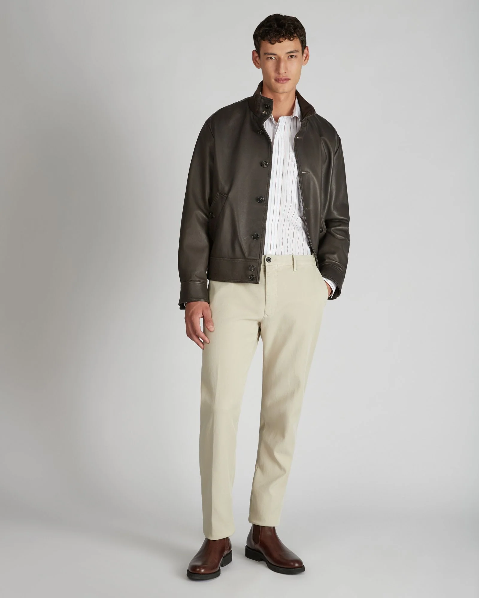 Casual fit cotton shirt - Image 5