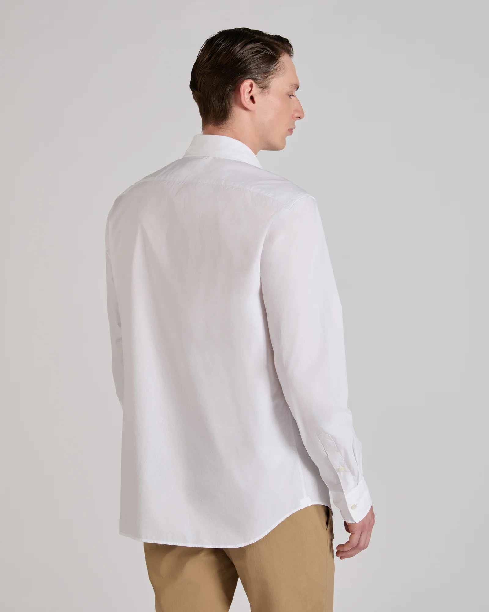 Casual fit summer poplin shirt - Image 3