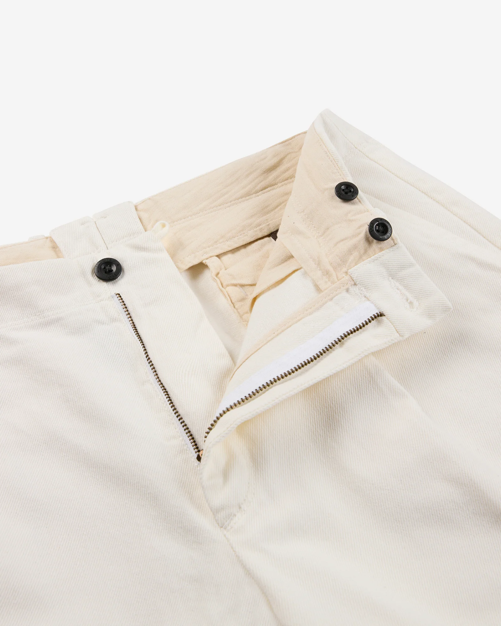 Loose fit cotton bull trousers - Image 4