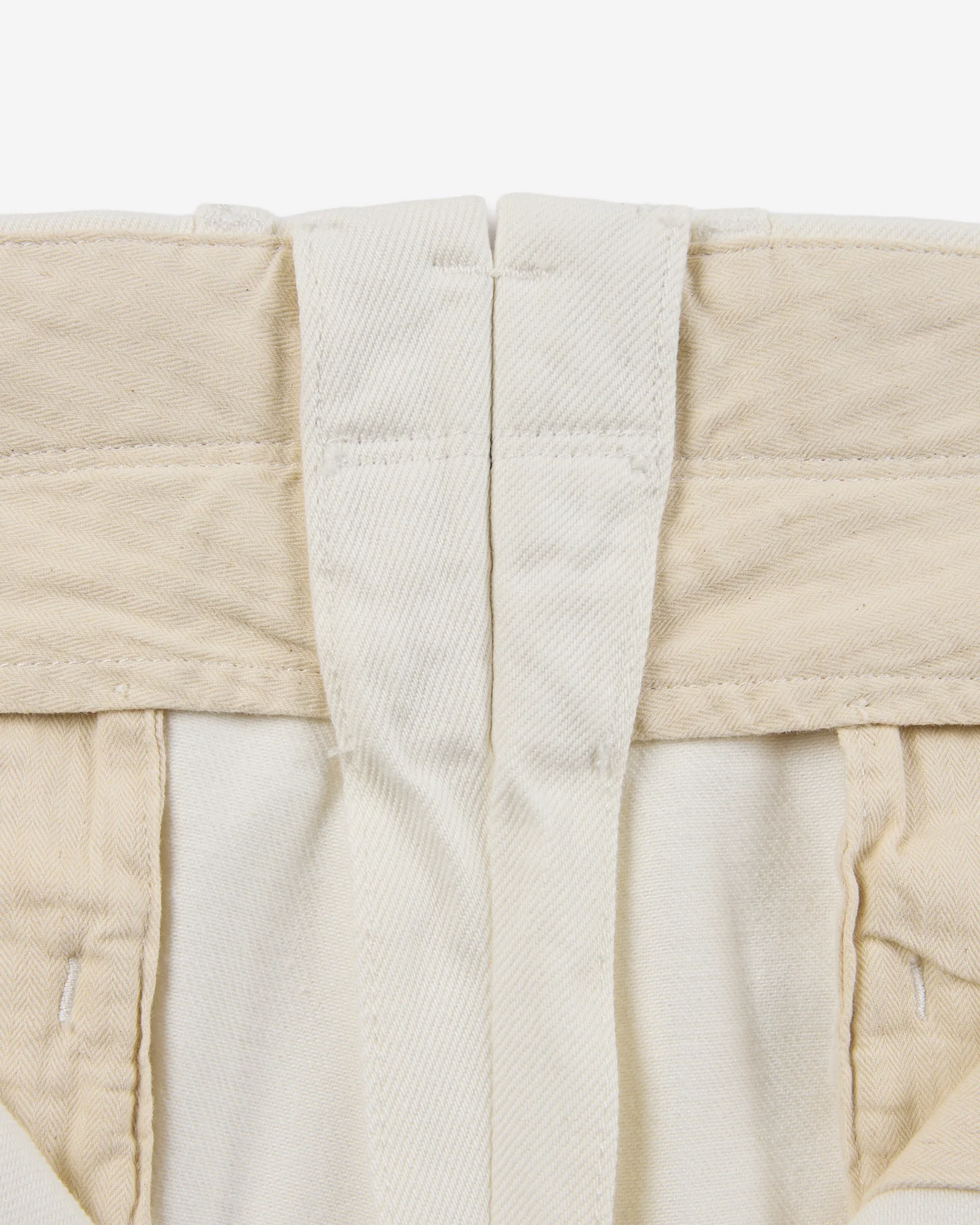 Loose fit cotton bull trousers - Image 5