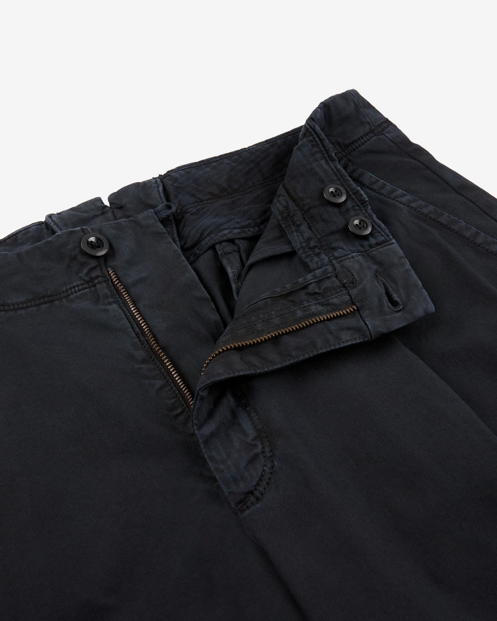 Loose-fit cotton trousers - Image 2