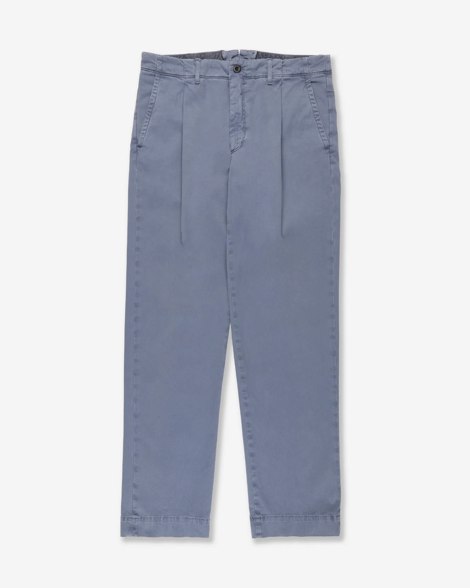 Loose-fit cotton trousers