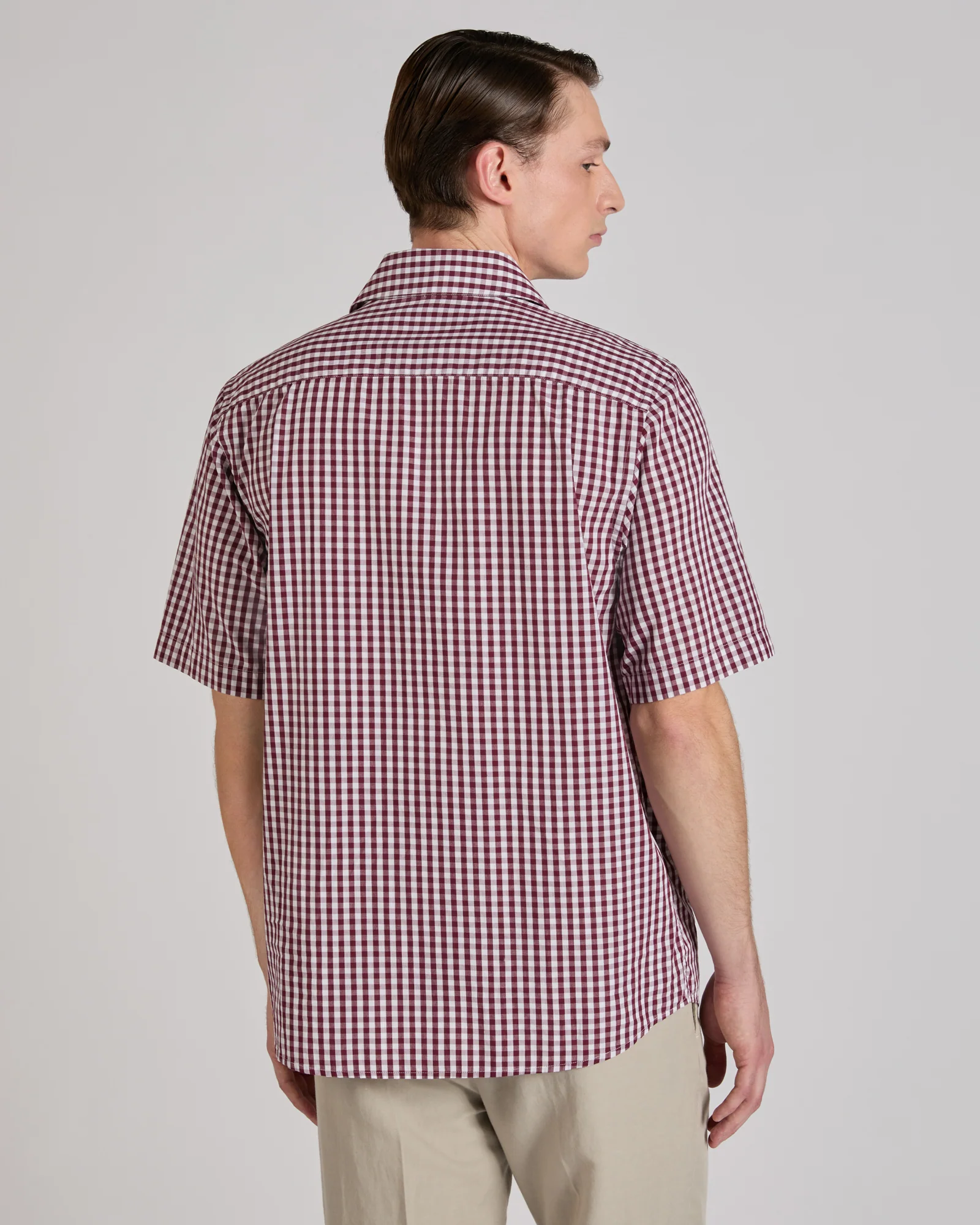 Patterned cotton overshirt - Image 3