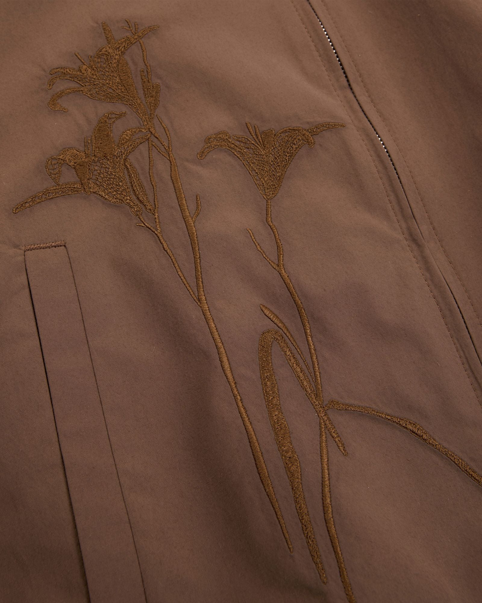 Primo bomber jacket in cotton and technical fabric - Image 7