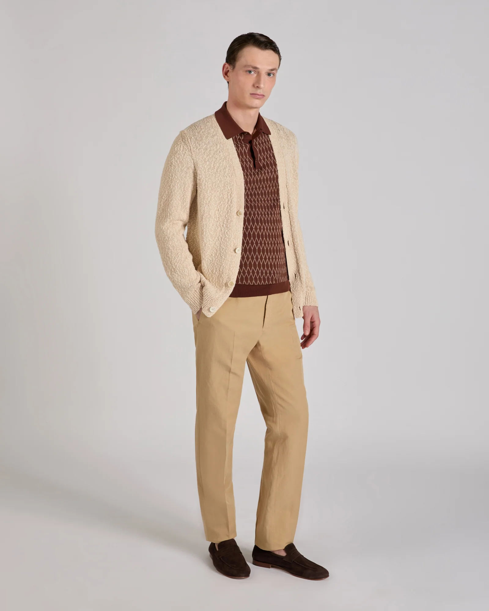 Regular fit Chinolino trousers - Image 5