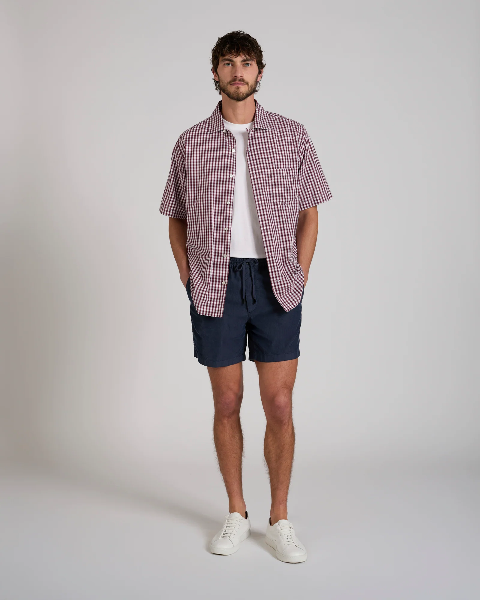 Regular fit corduroy Bermuda shorts - Image 5