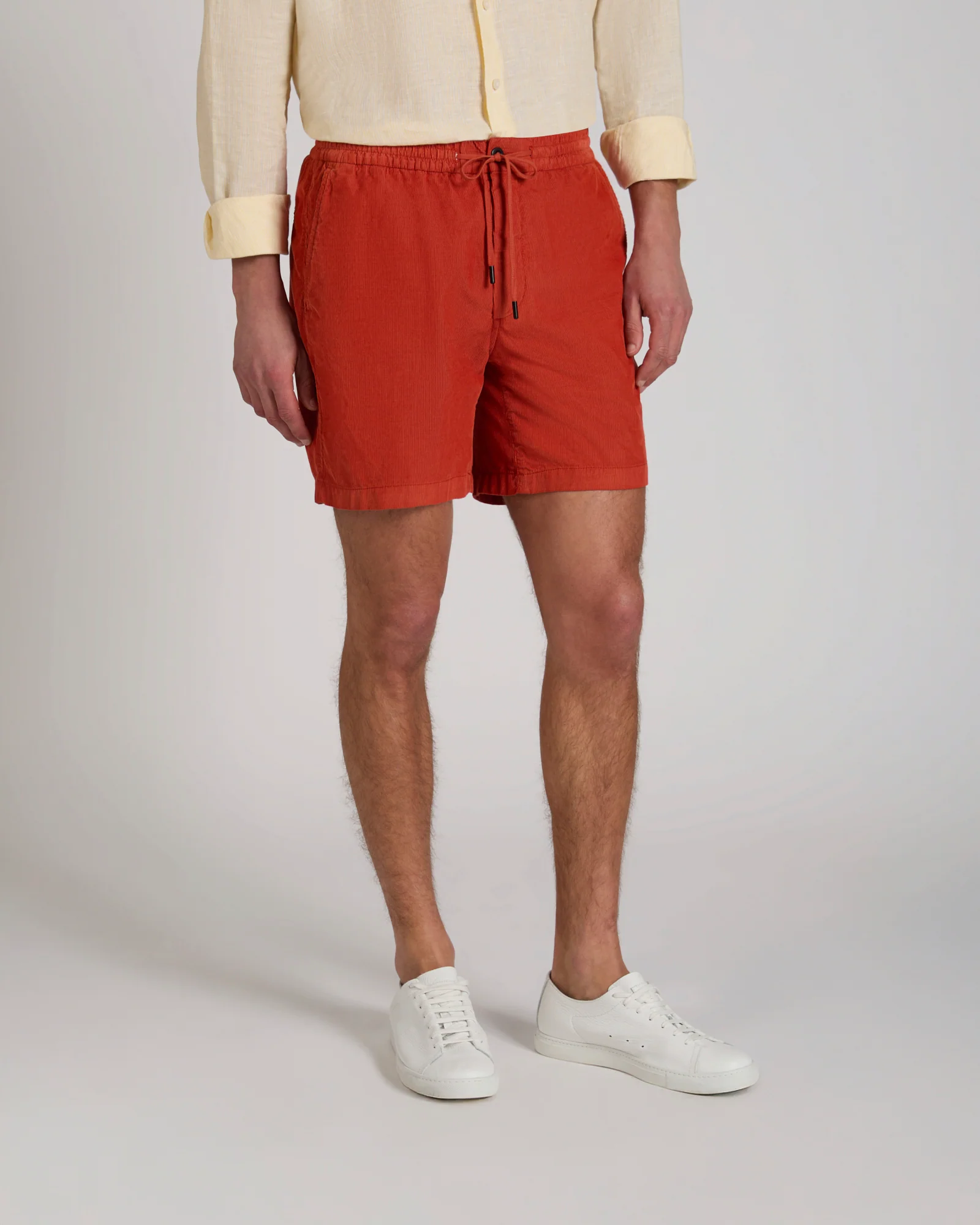 Regular fit corduroy Bermuda shorts - Image 2