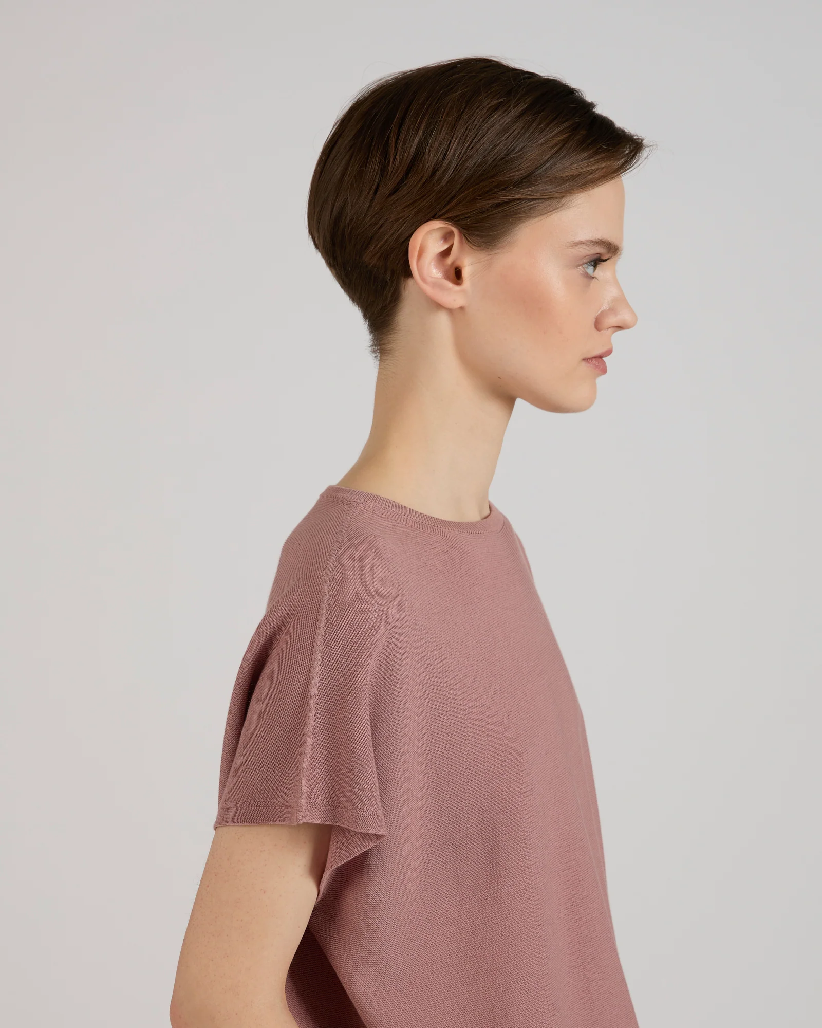 Regular fit cotton crêpe blouse - Image 4