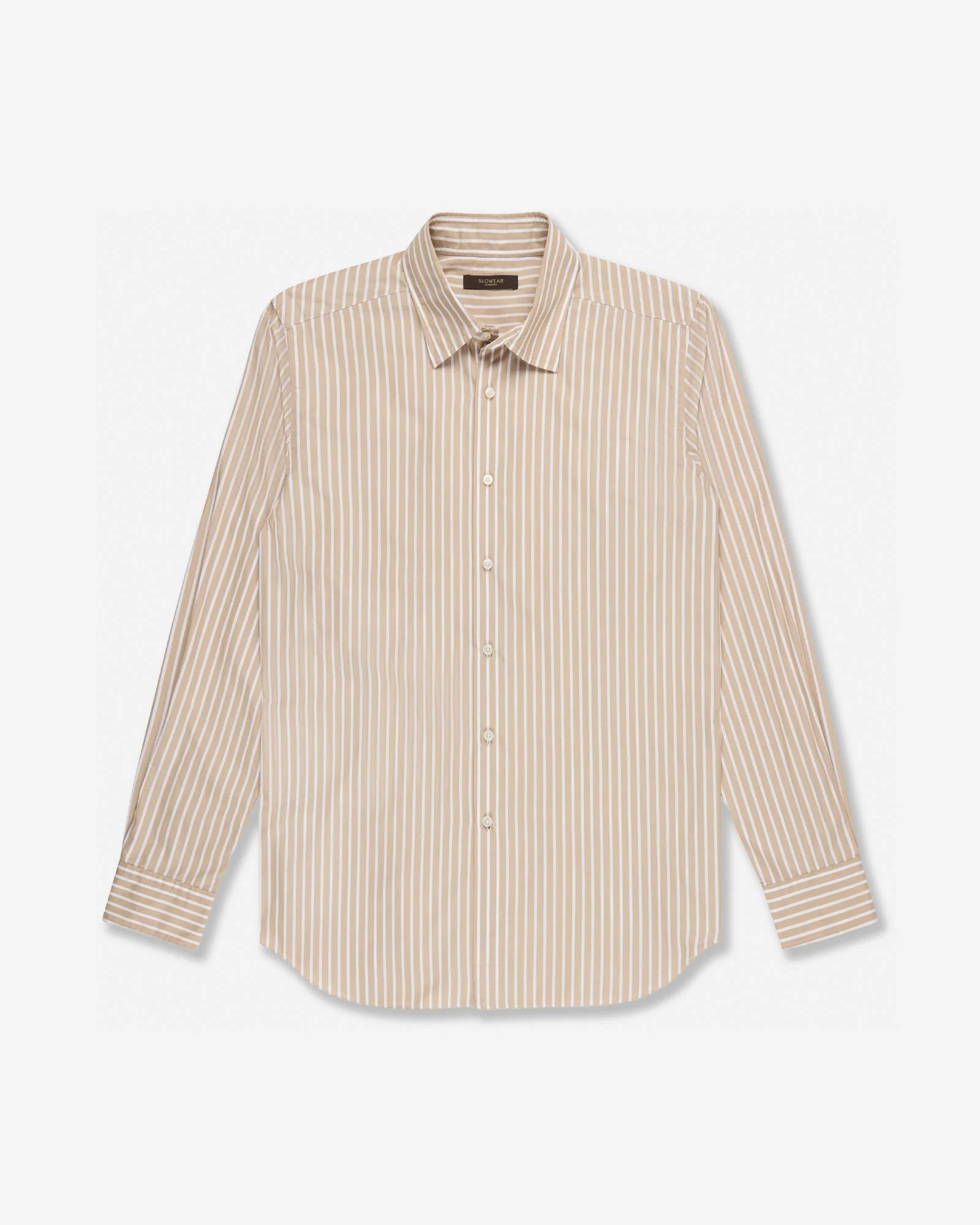 Regular fit cotton poplin shirt