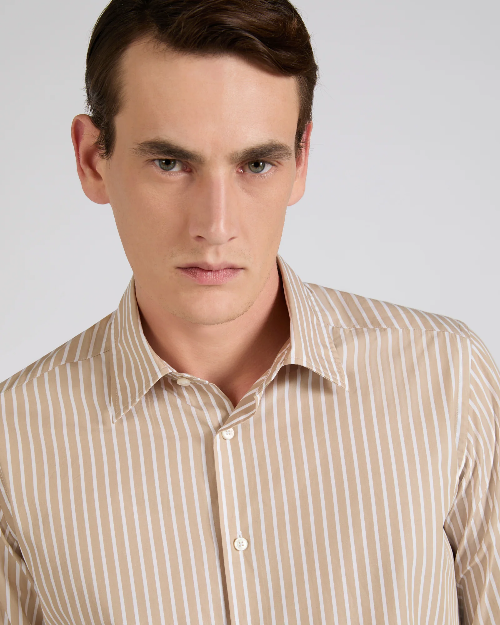 Regular fit cotton poplin shirt - Image 4