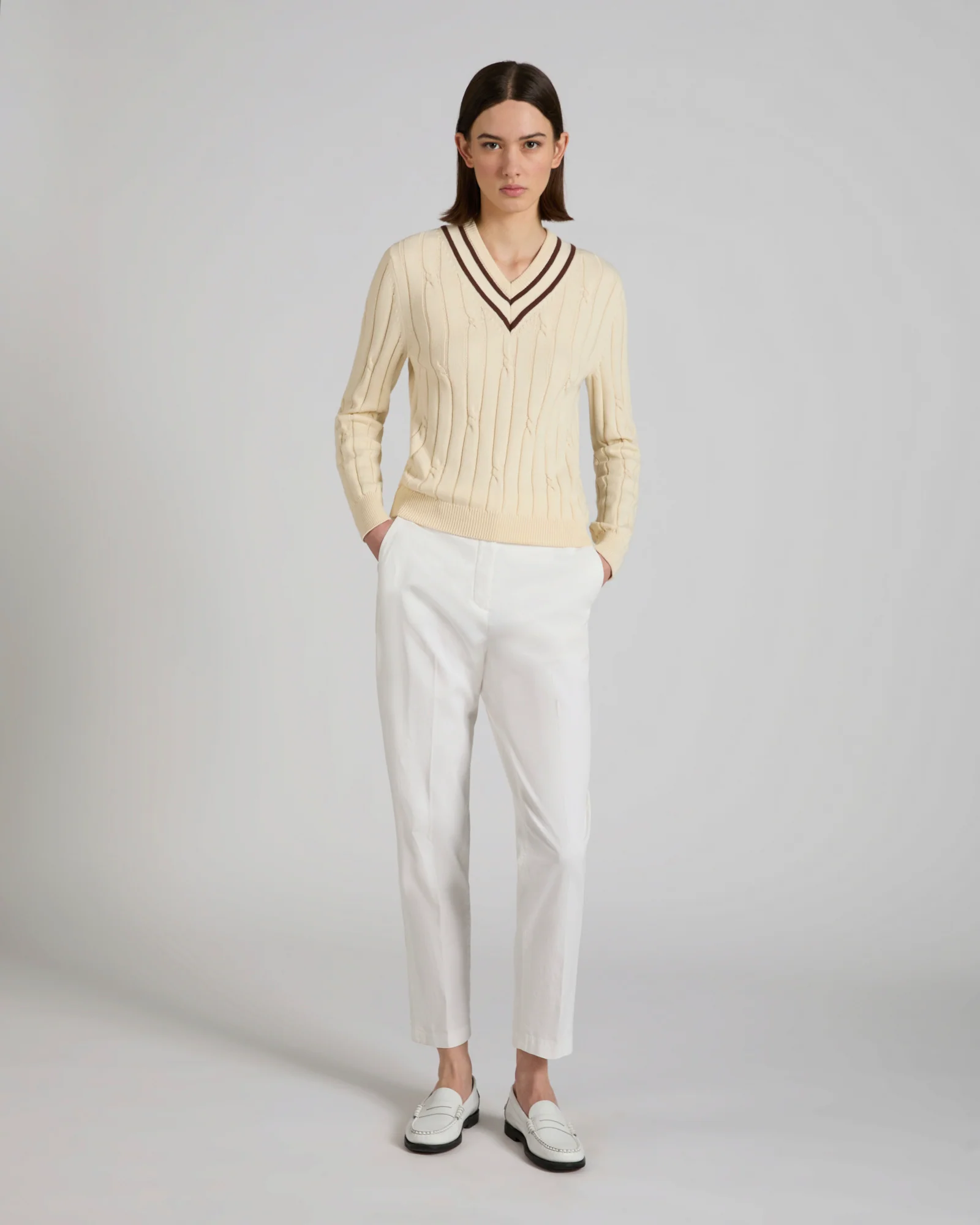 Regular fit cotton sweater - Image 5