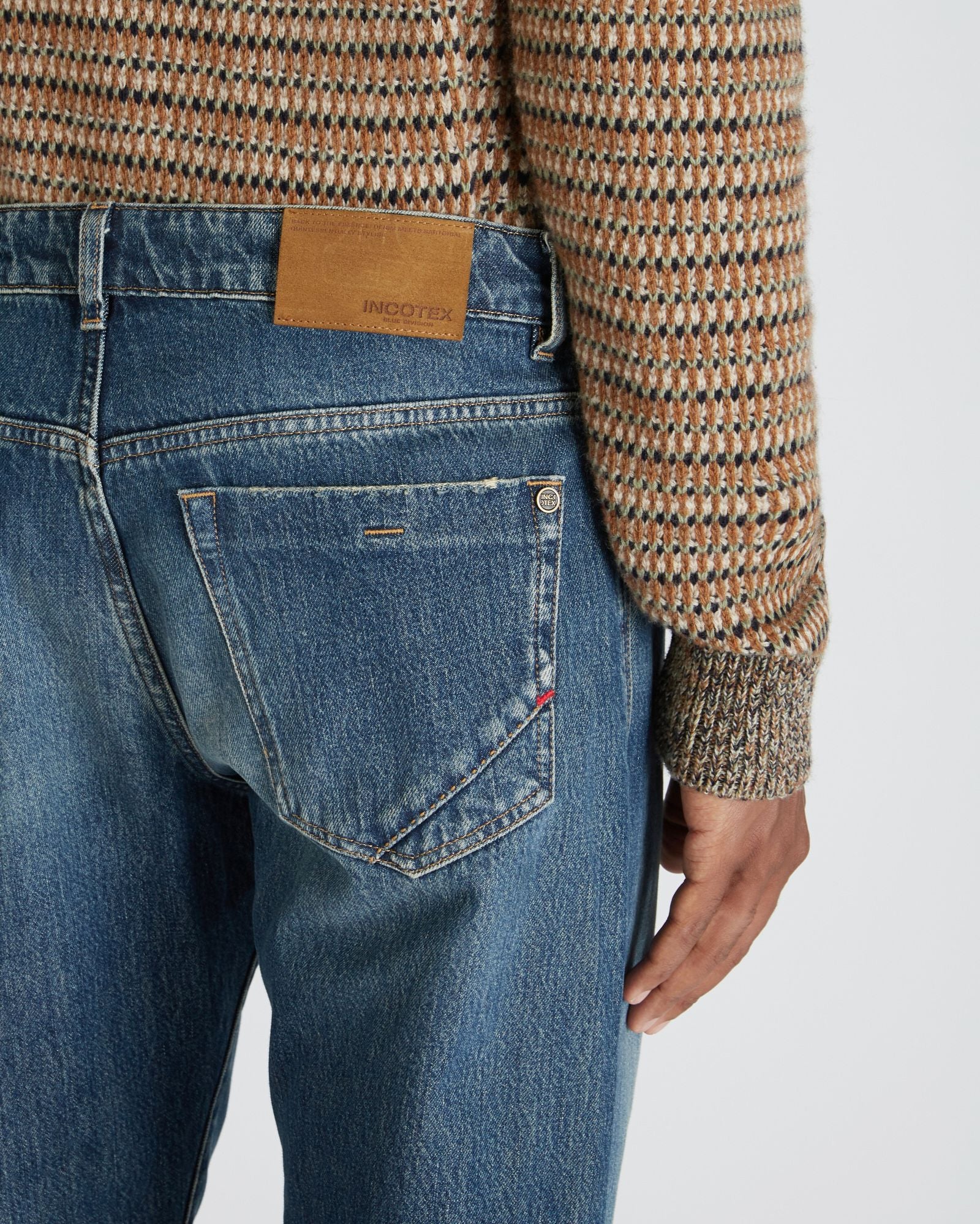 Regular fit five-pocket cotton trousers - Image 4