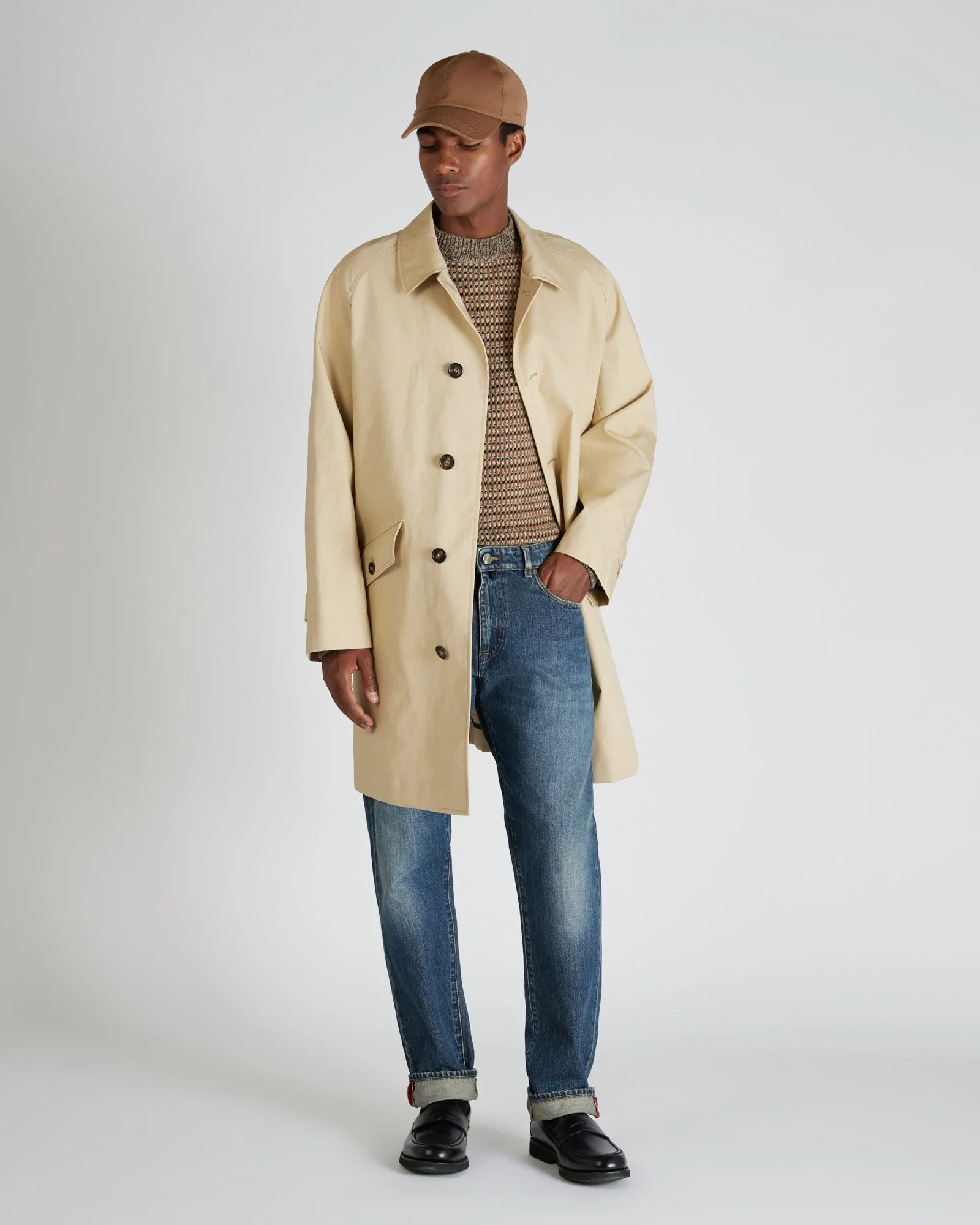 Regular fit five-pocket cotton trousers - Image 5