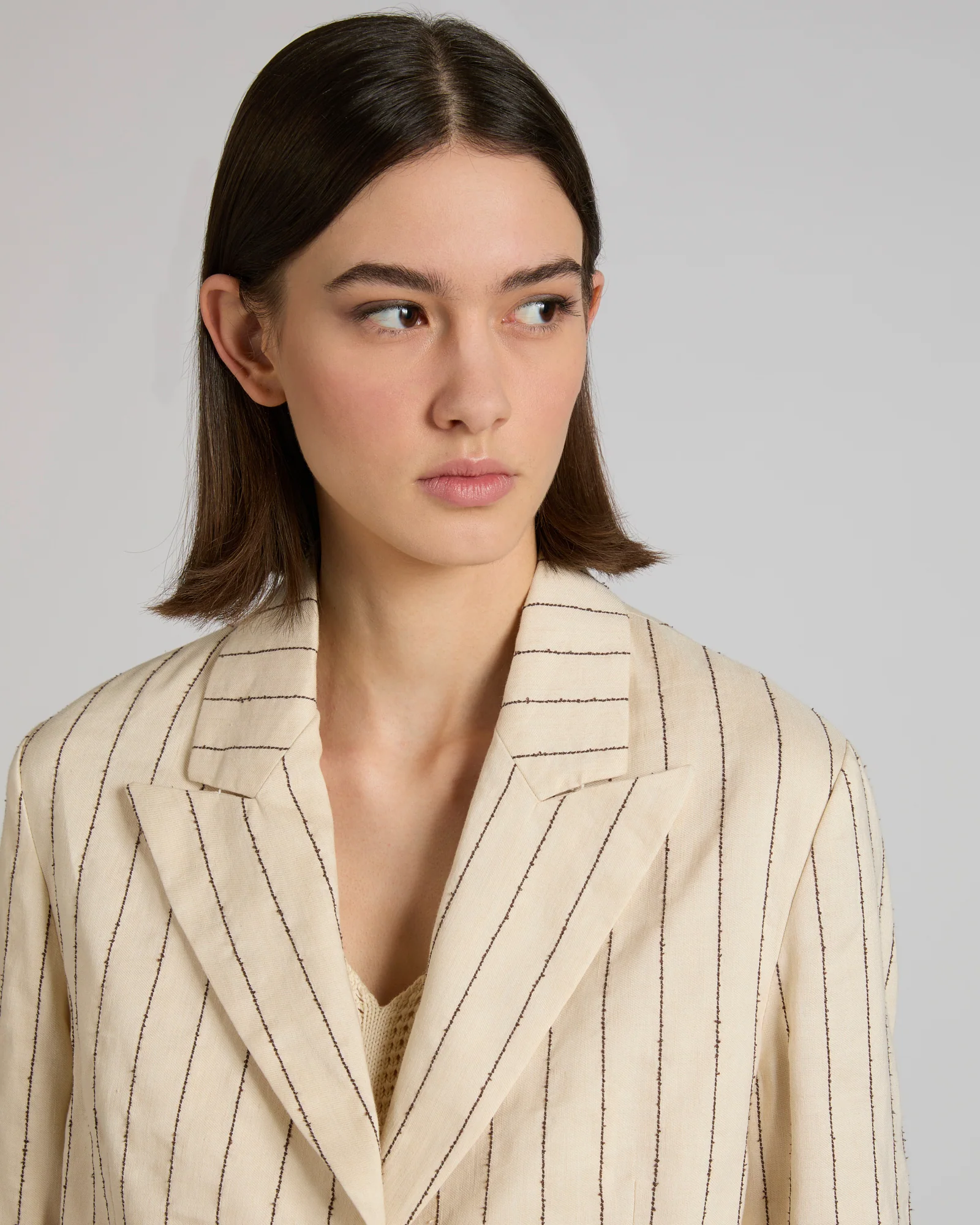 Regular fit jacket in linen blend - Image 4