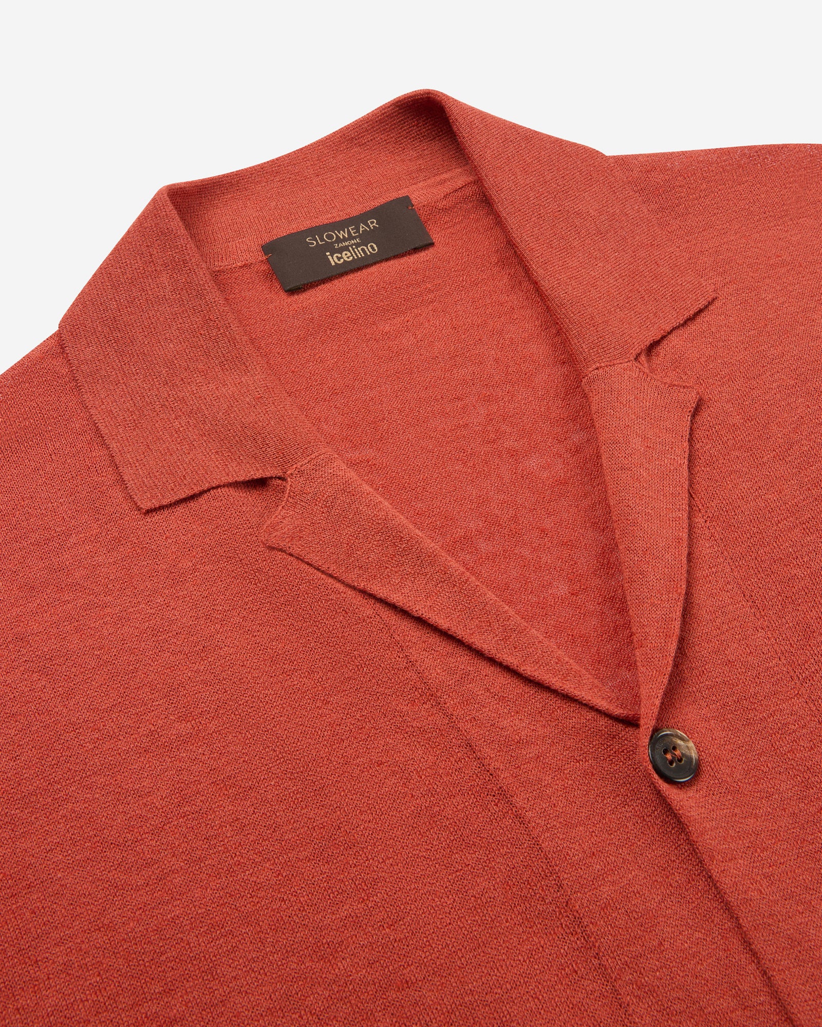 Regular fit linen and cotton shirt - Image 6