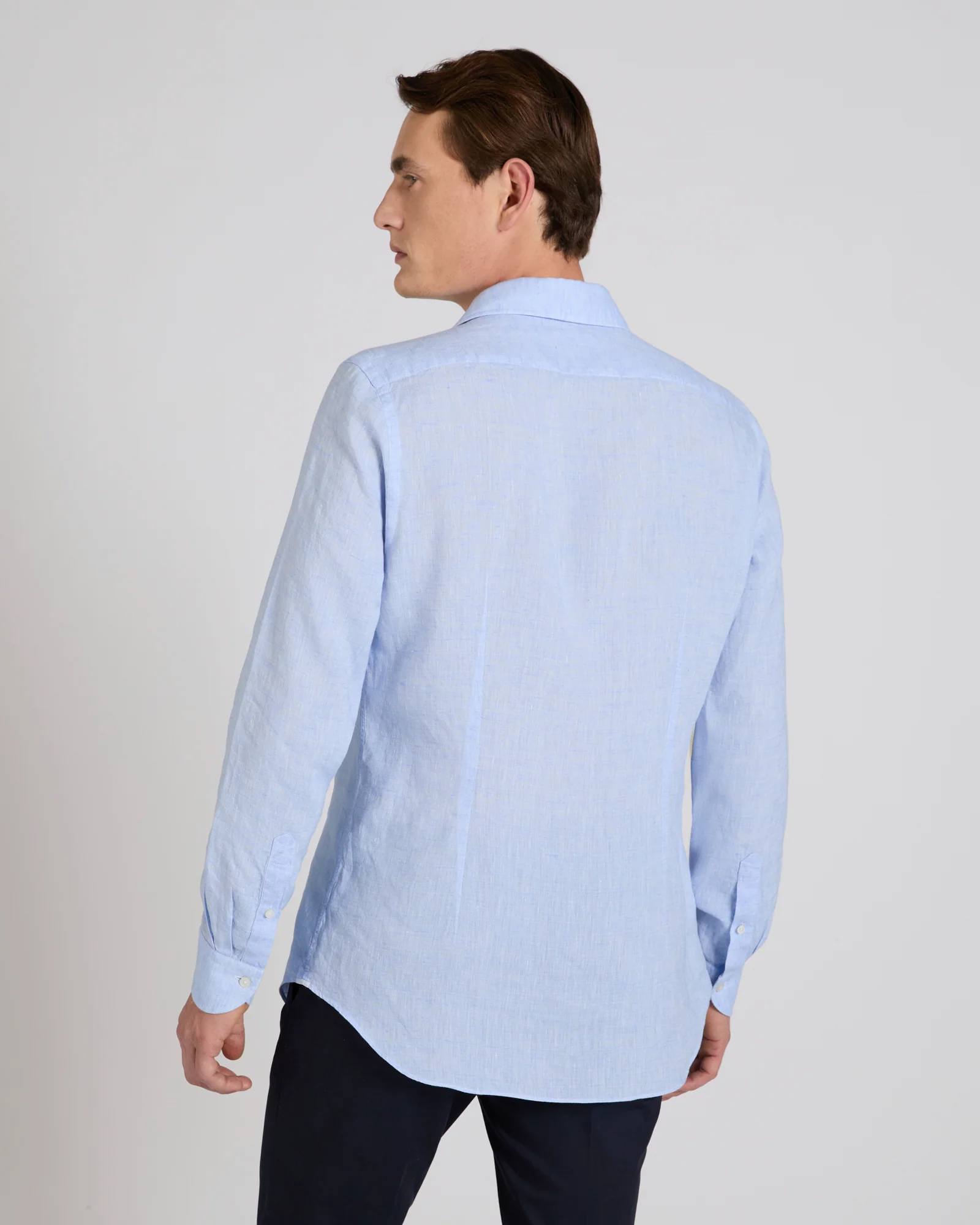 Regular fit linen shirt - Image 3