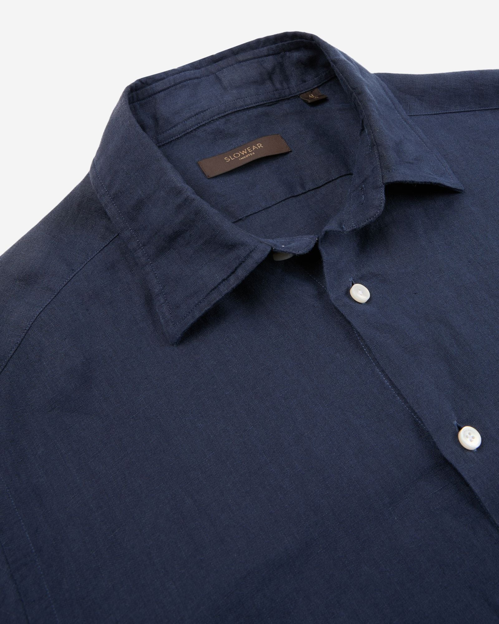 Regular fit linen shirt - Image 6