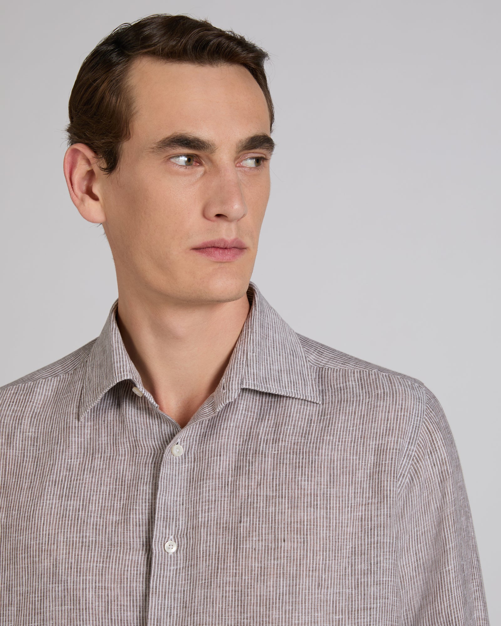 Regular fit linen shirt - Image 4
