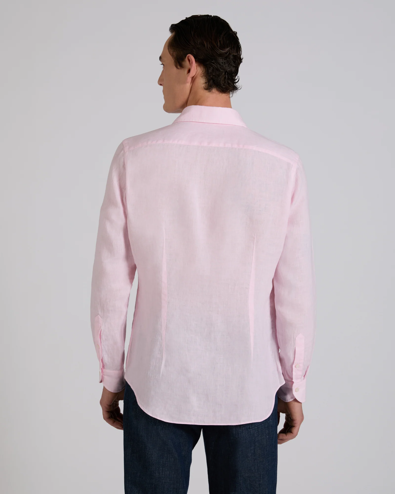 Regular fit linen shirt - Image 3