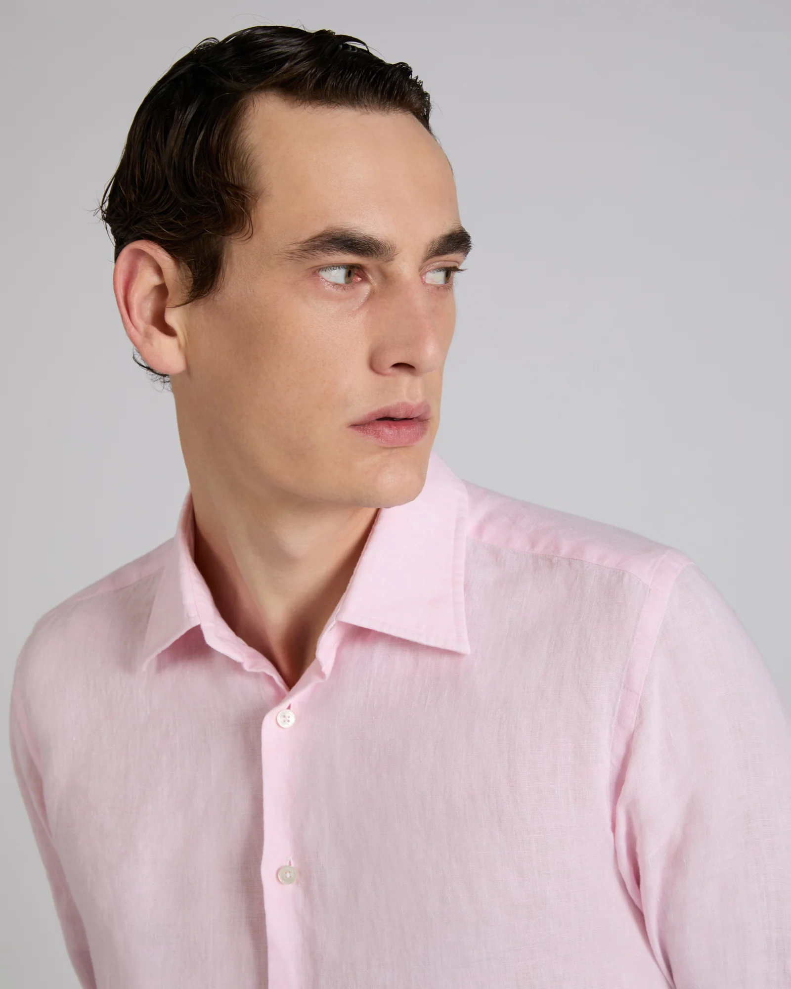 Regular fit linen shirt - Image 4