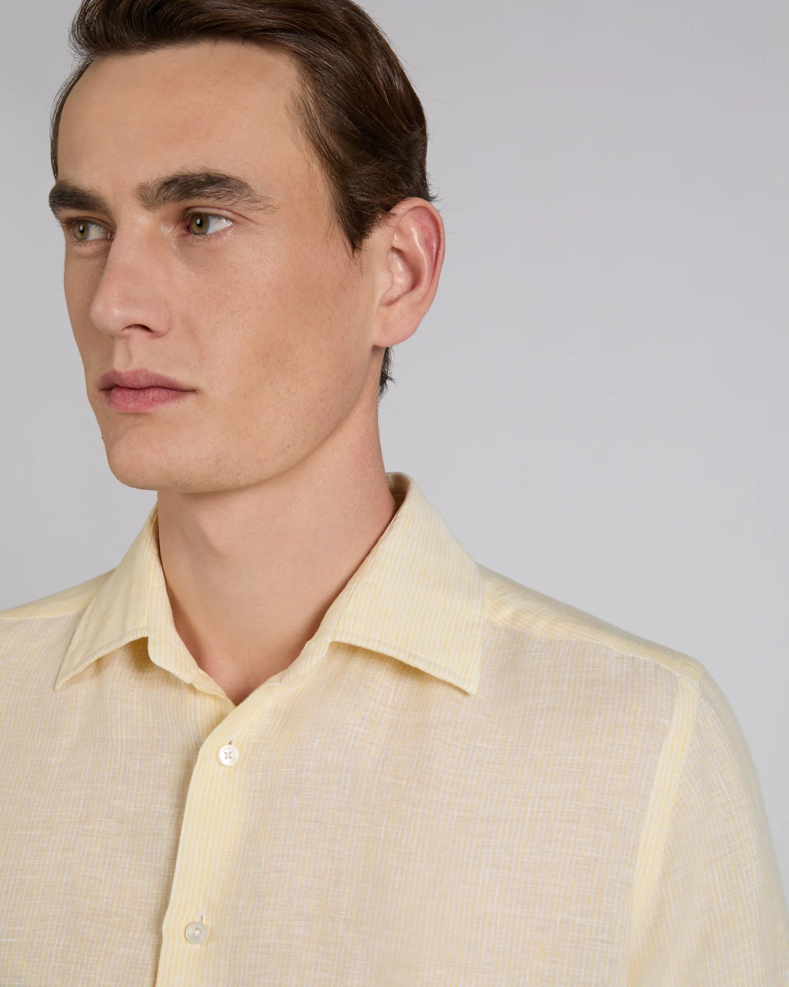 Regular fit linen shirt - Image 4