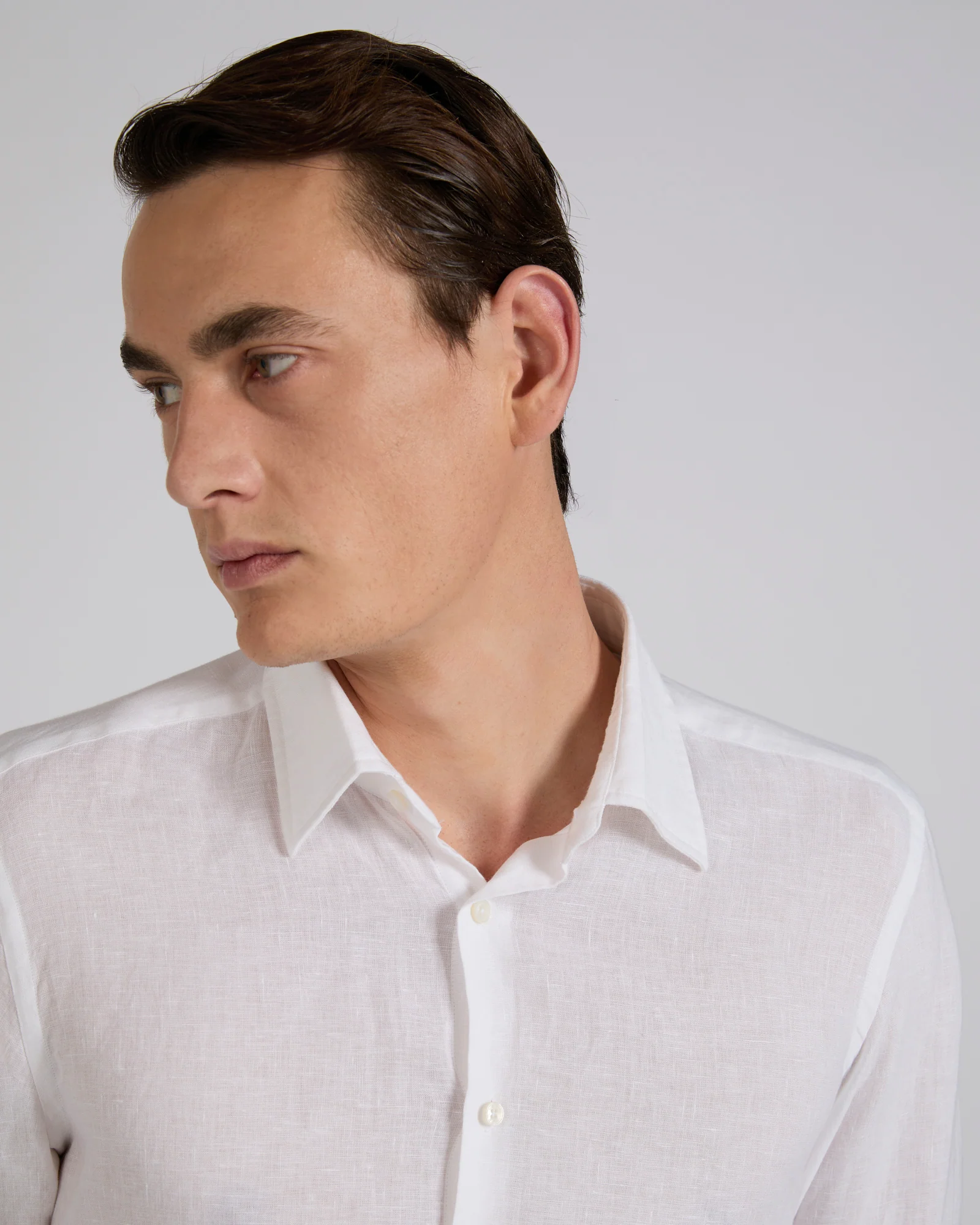 Regular fit linen shirt - Image 4