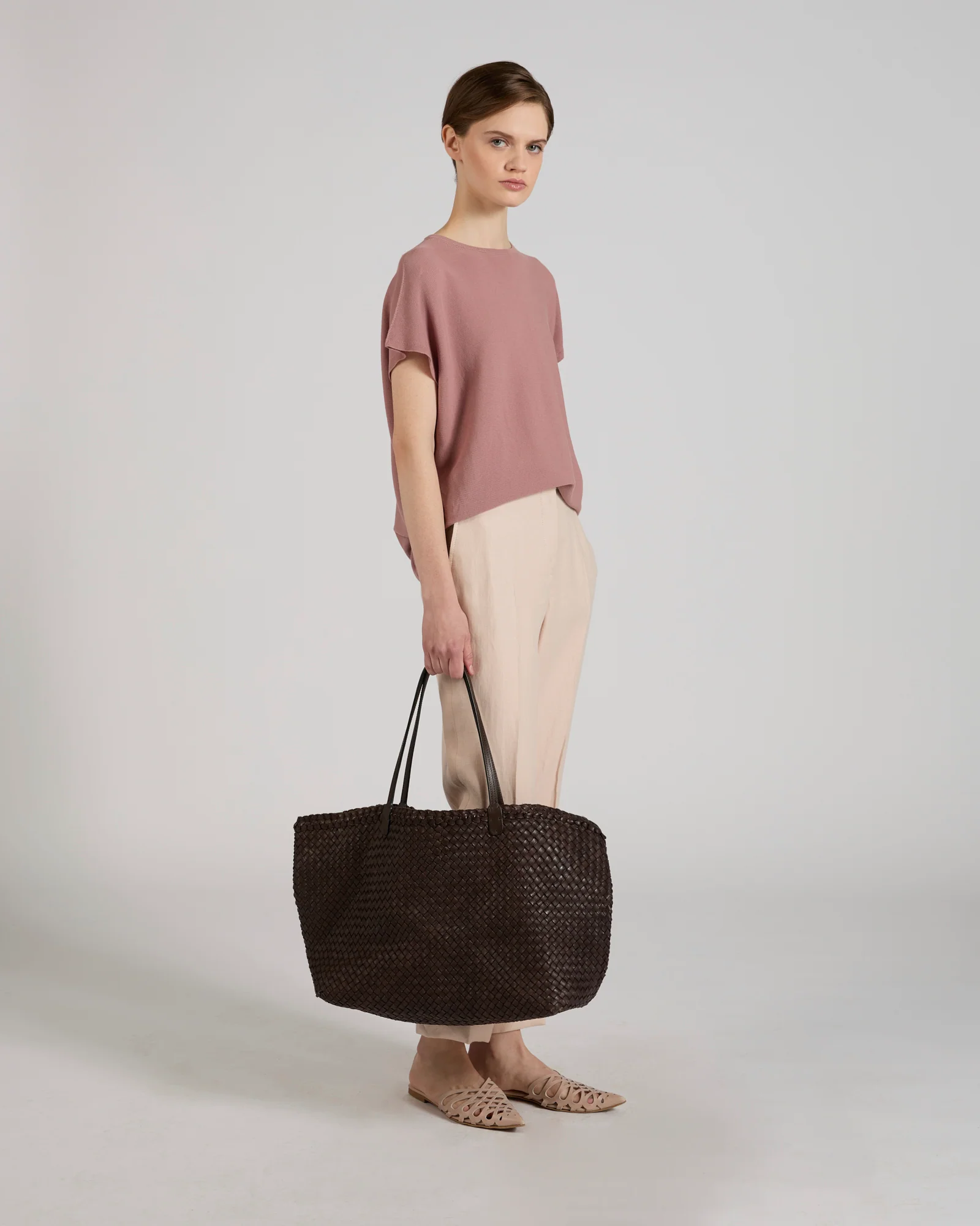 Regular fit linen trousers - Image 5