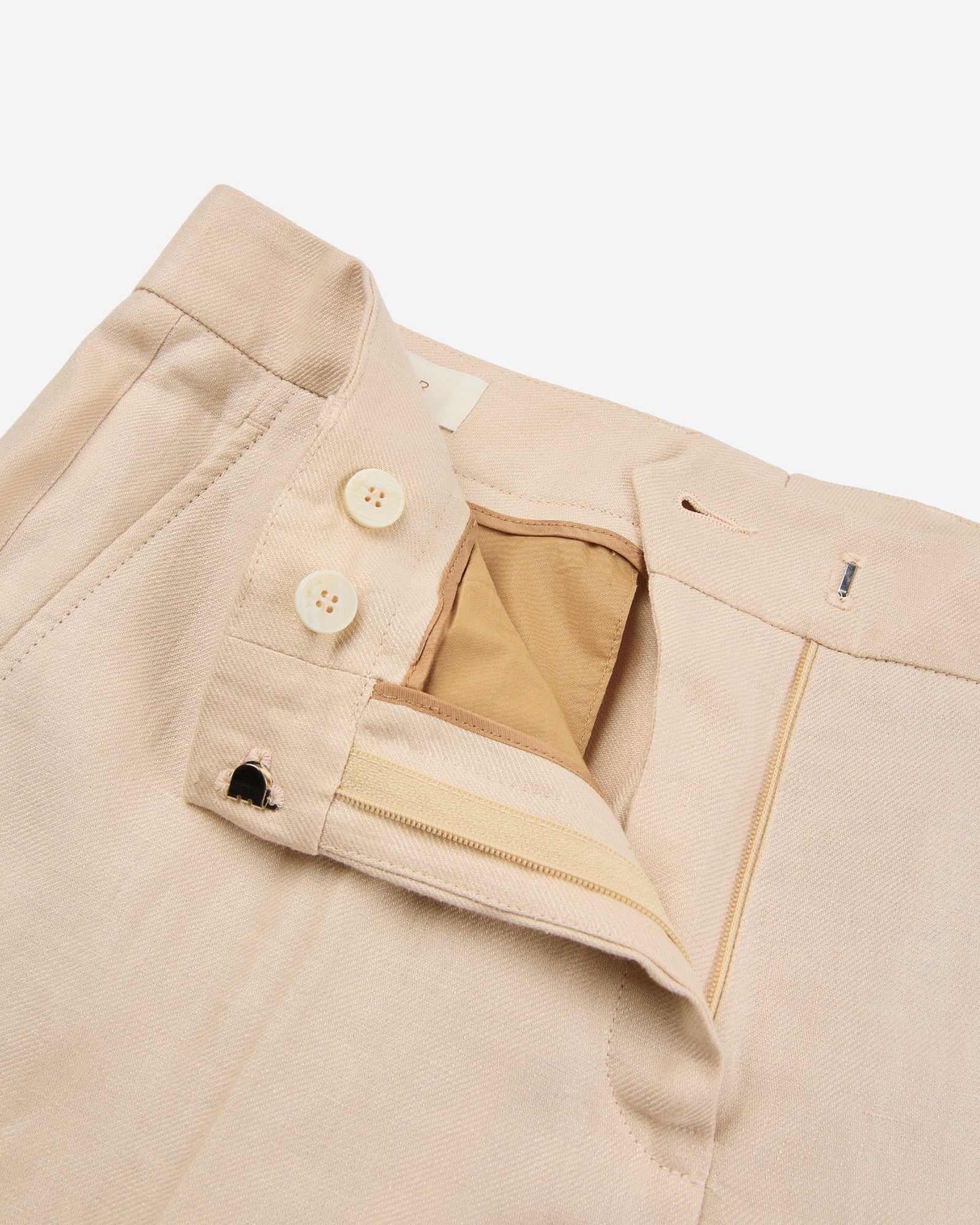 Regular fit linen trousers - Image 6