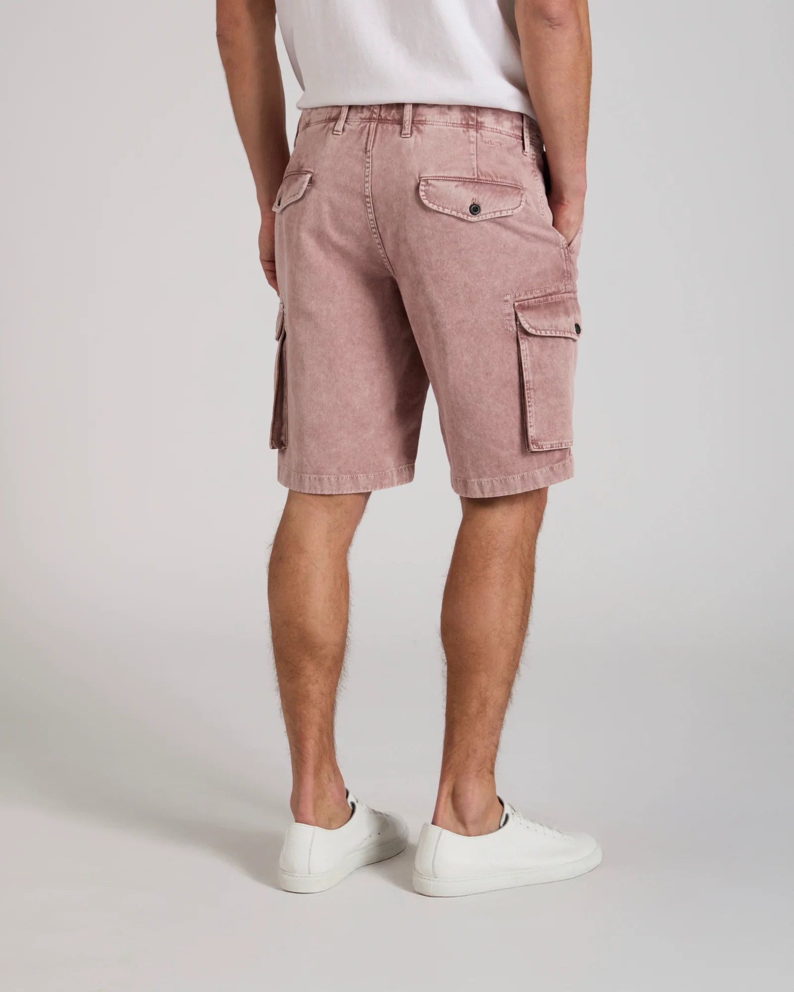 Regular fit organic cotton cargo Bermuda shorts - Image 3