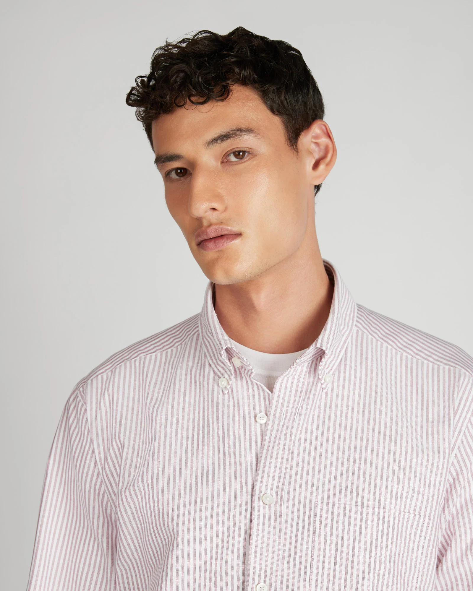 Regular fit Oxford cotton shirt - Image 4