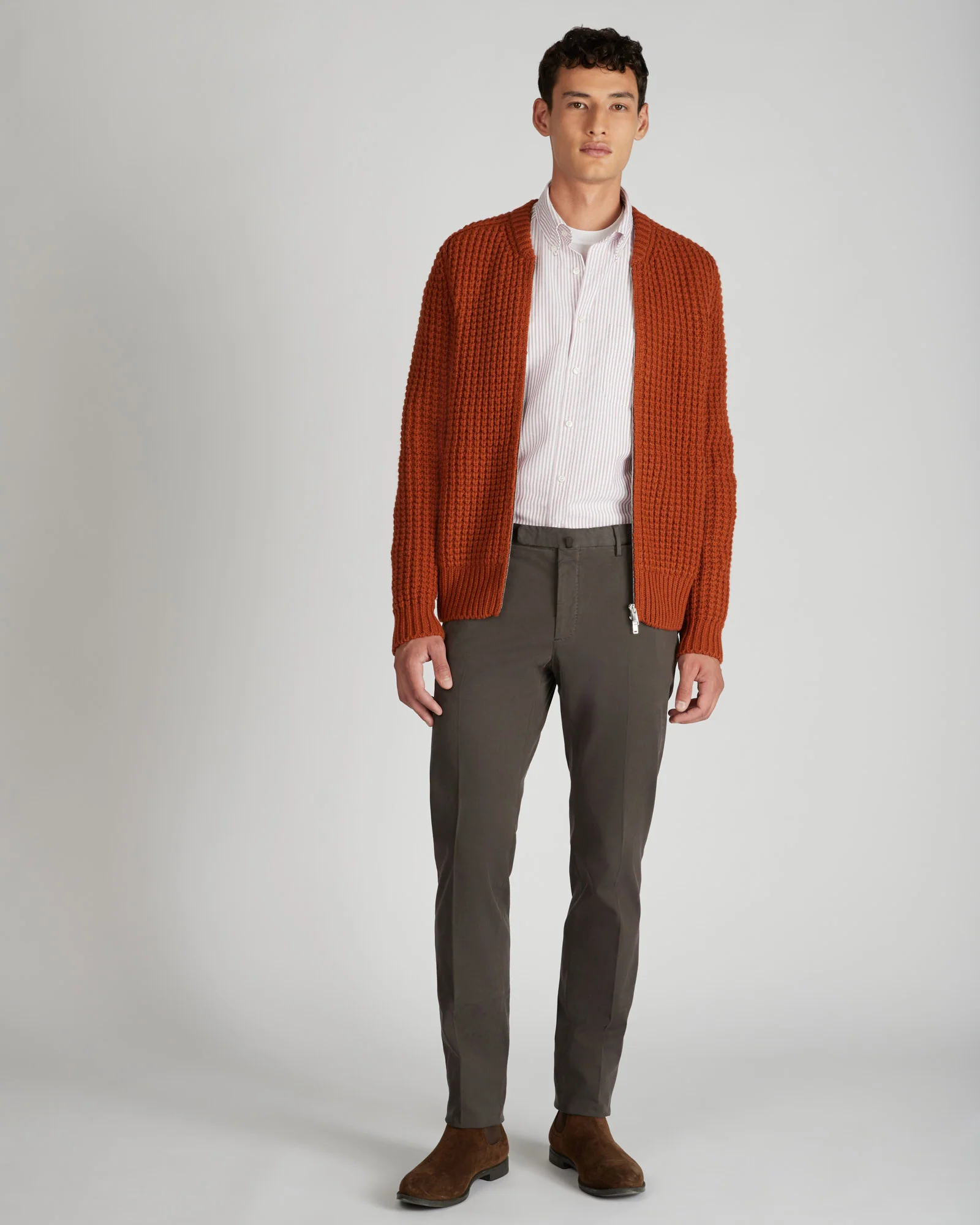 Regular fit Oxford cotton shirt - Image 5