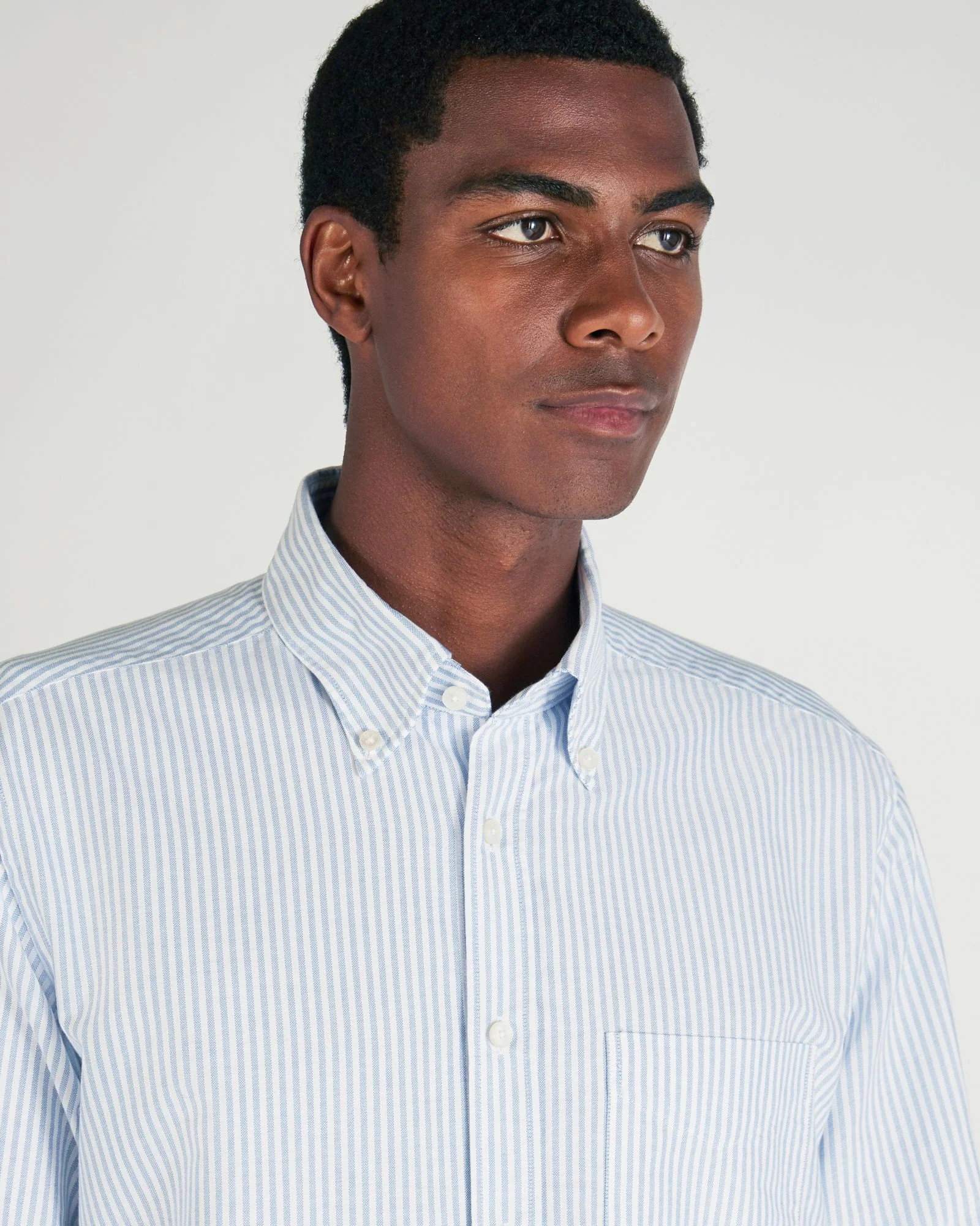 Regular fit Oxford cotton shirt - Image 4