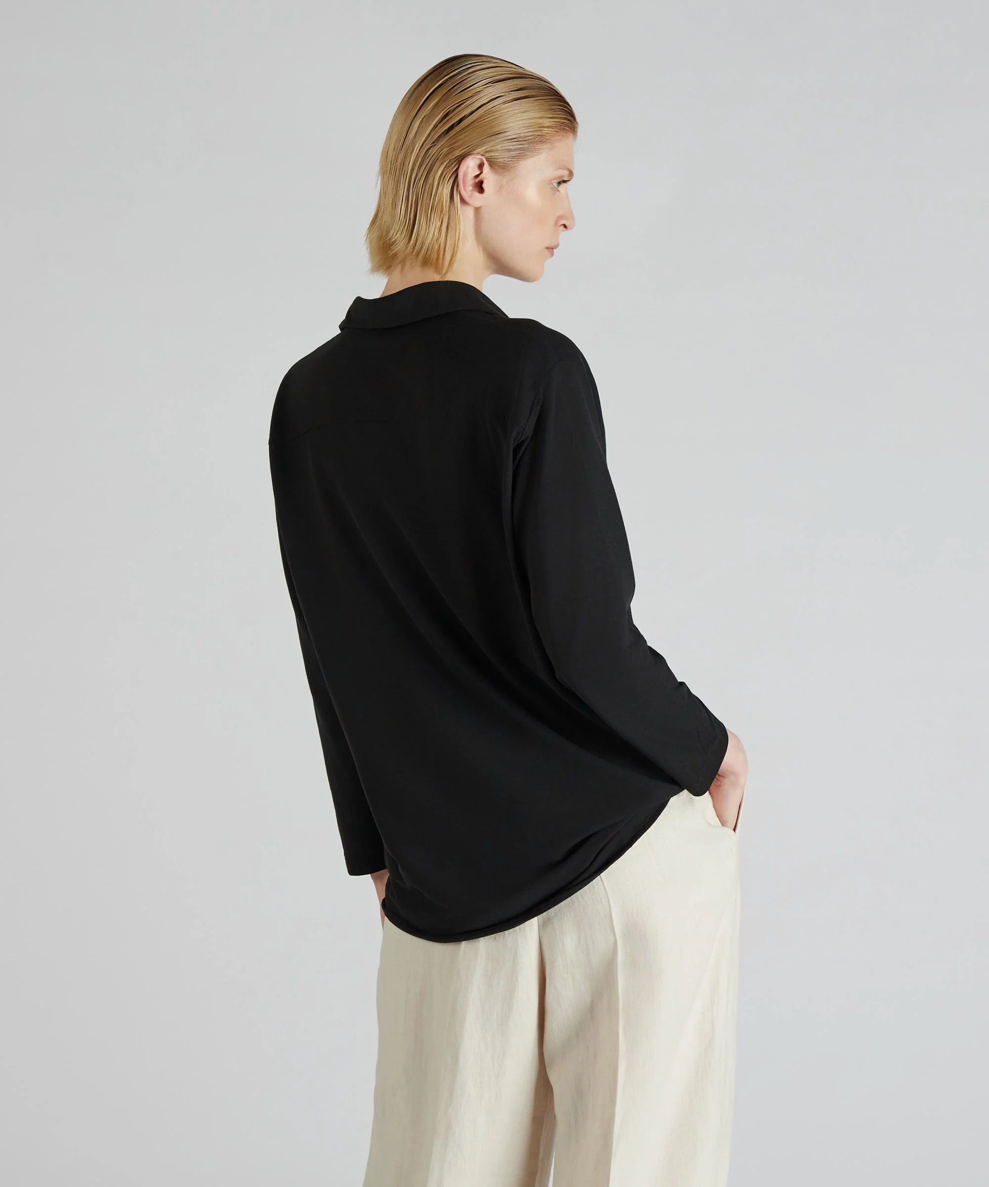 Regular fit polo shirt in organic IceCotton - Image 3
