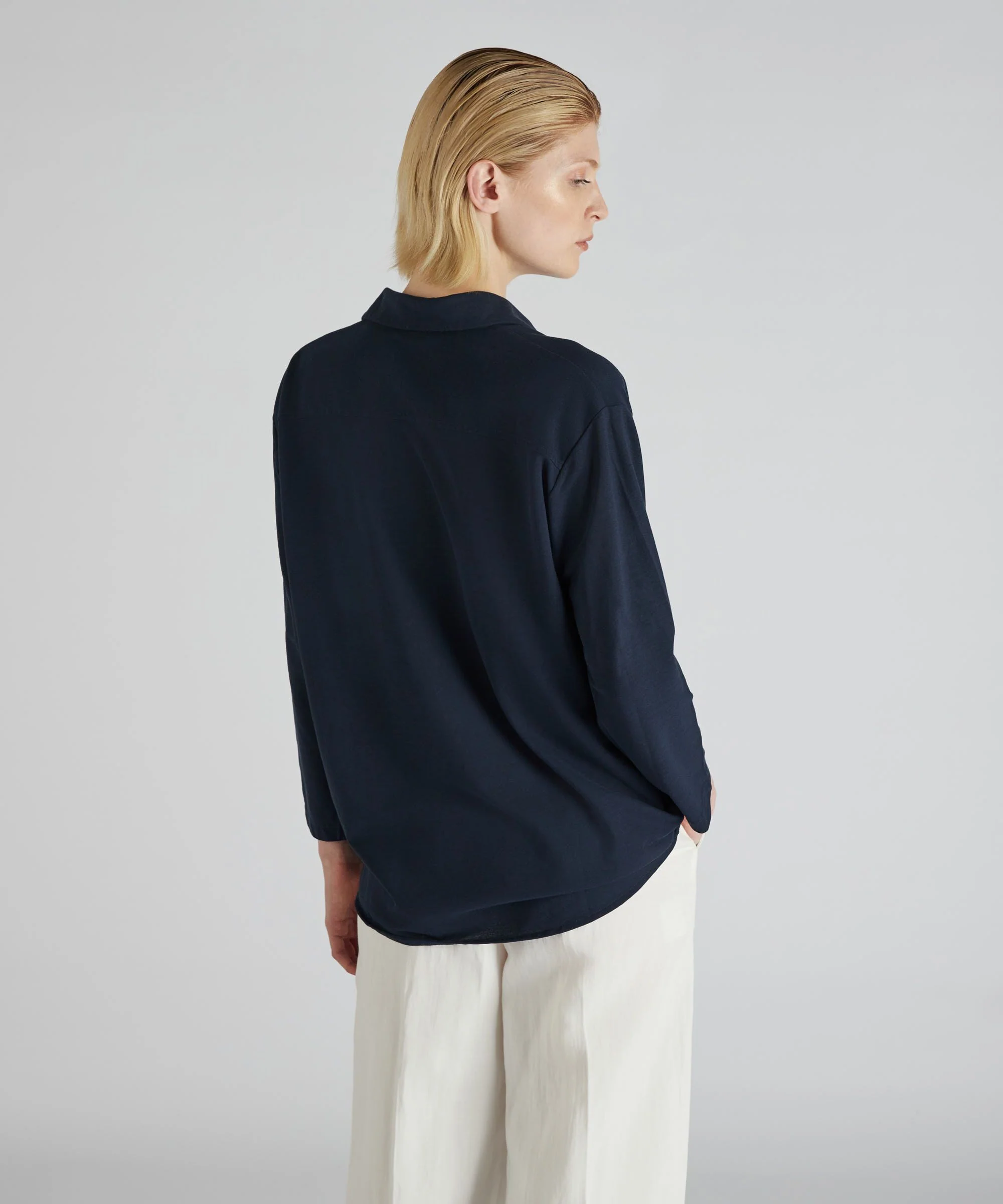 Regular fit polo shirt in organic IceCotton - Image 3