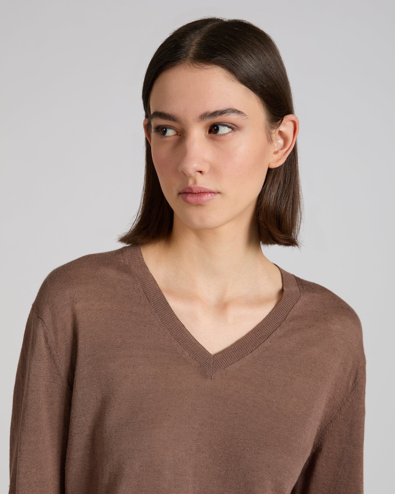 Regular fit shirt in linen and cotton - Image 4