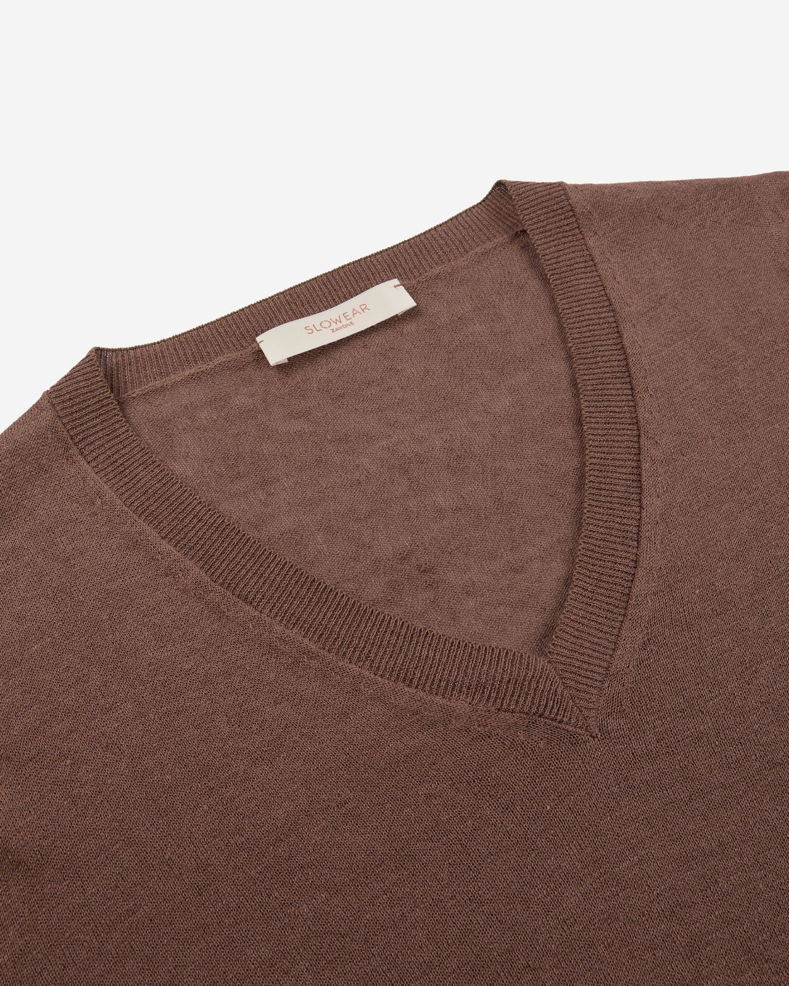 Regular fit shirt in linen and cotton - Image 6