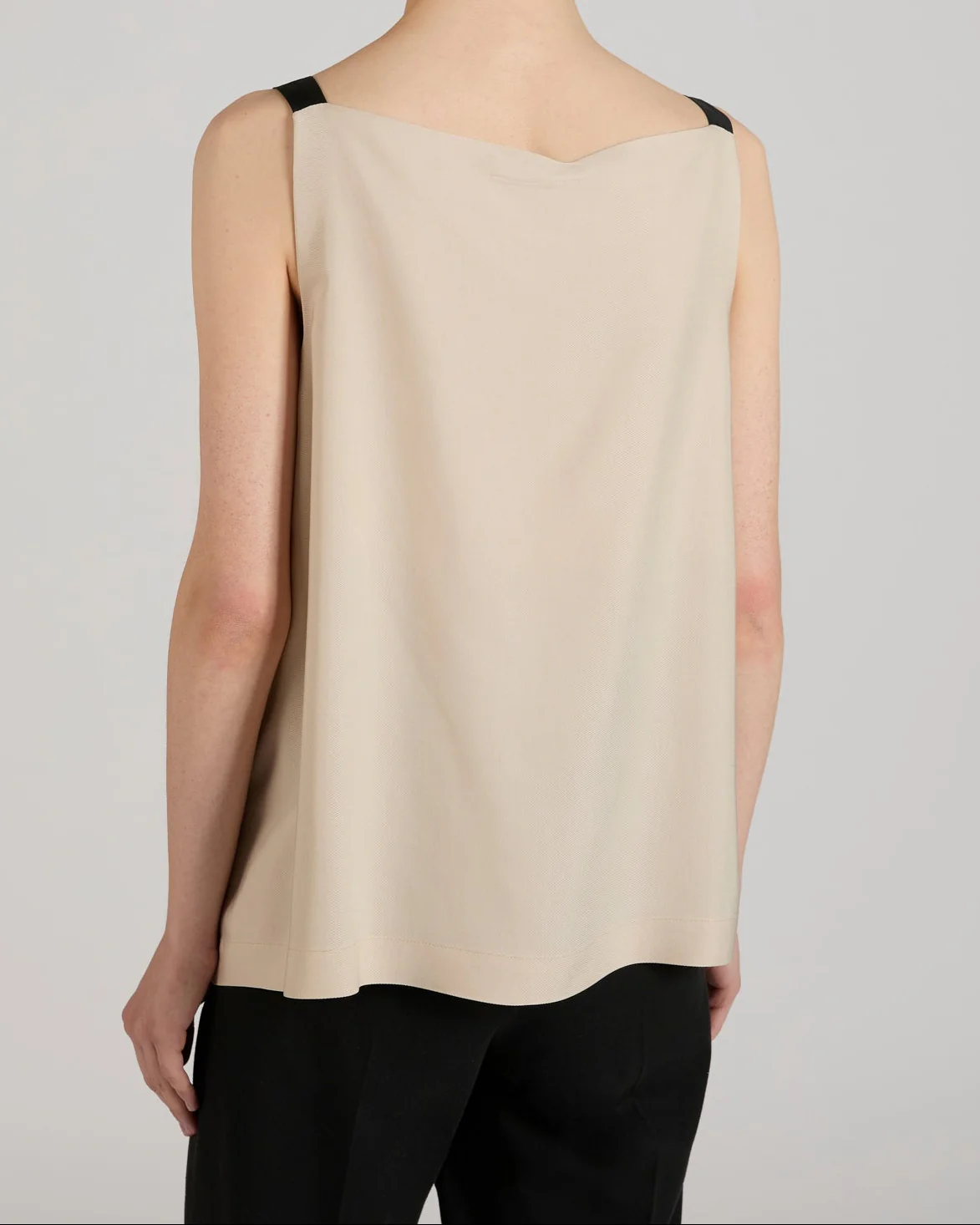 Regular fit top in viscose twill - Image 7