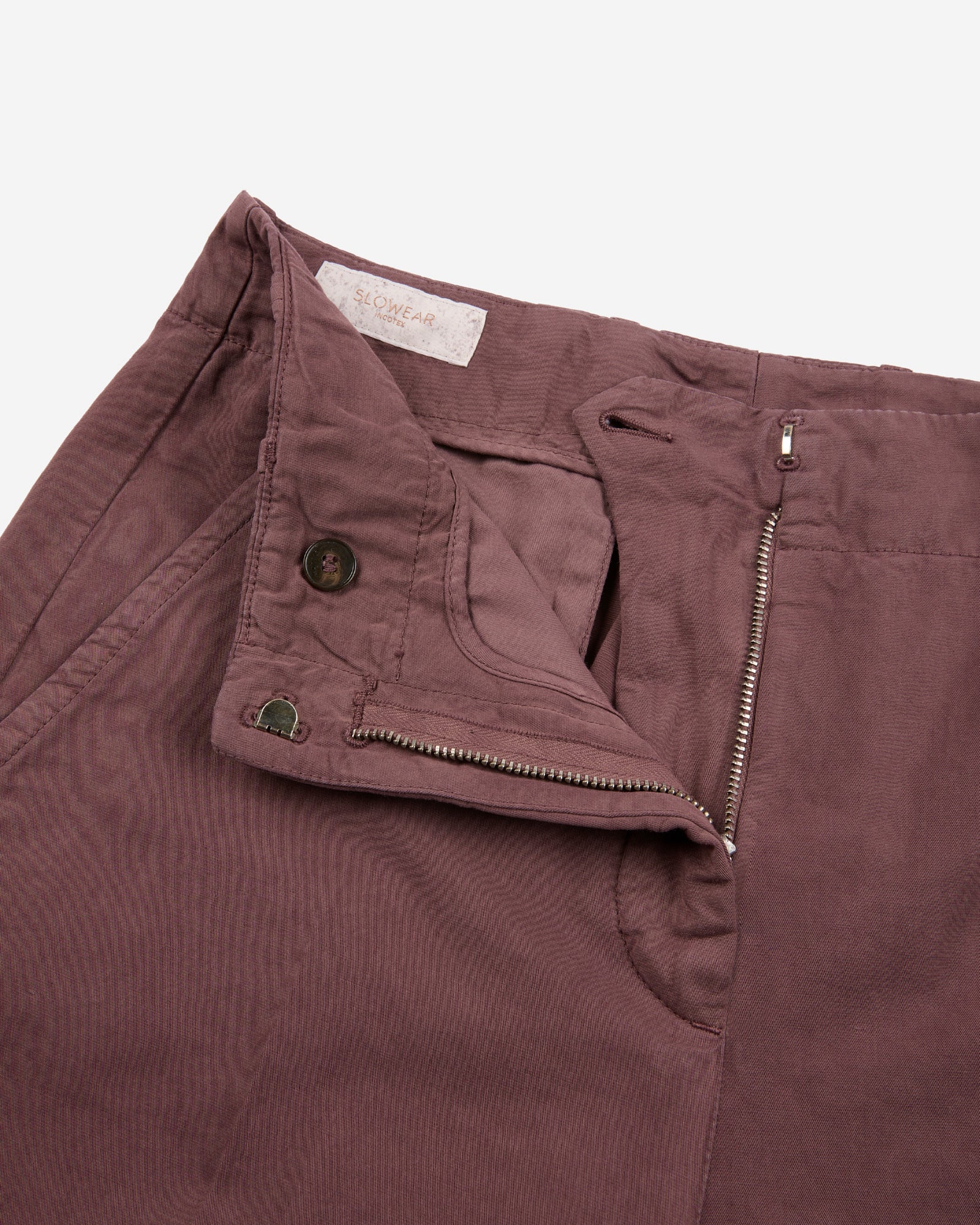 Regular fit trousers in cotton and linen twill - Image 6