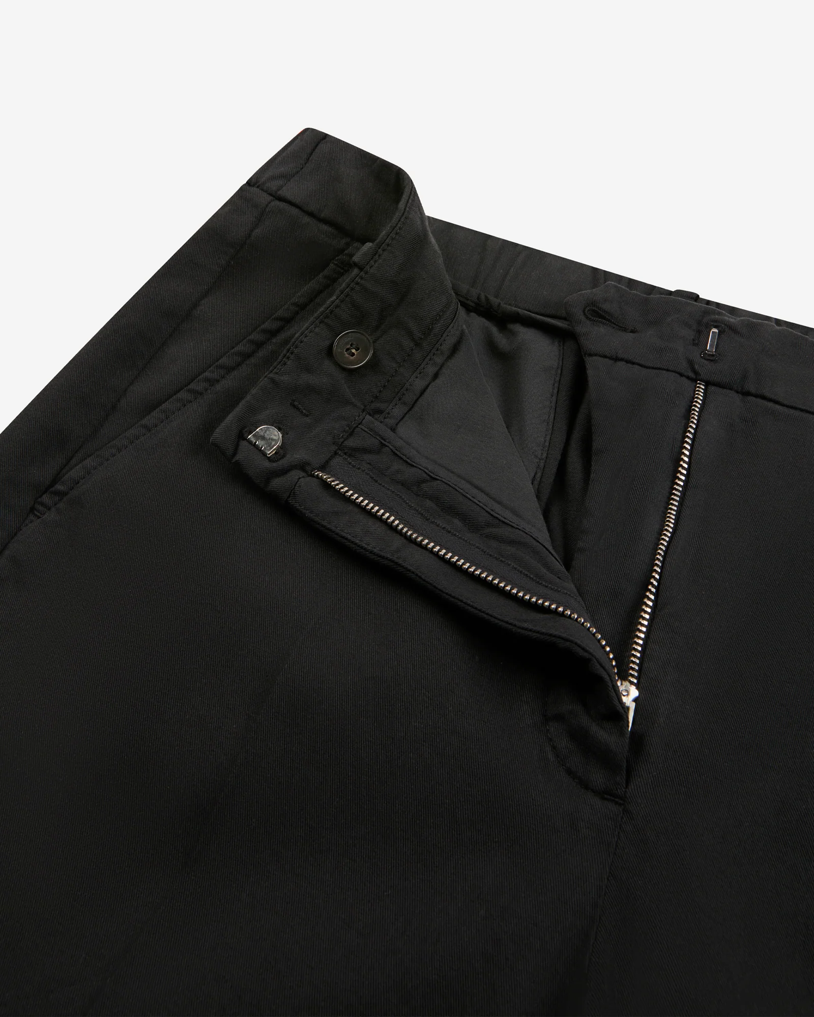 Regular fit trousers in cotton gabardine and lyocell - Image 6