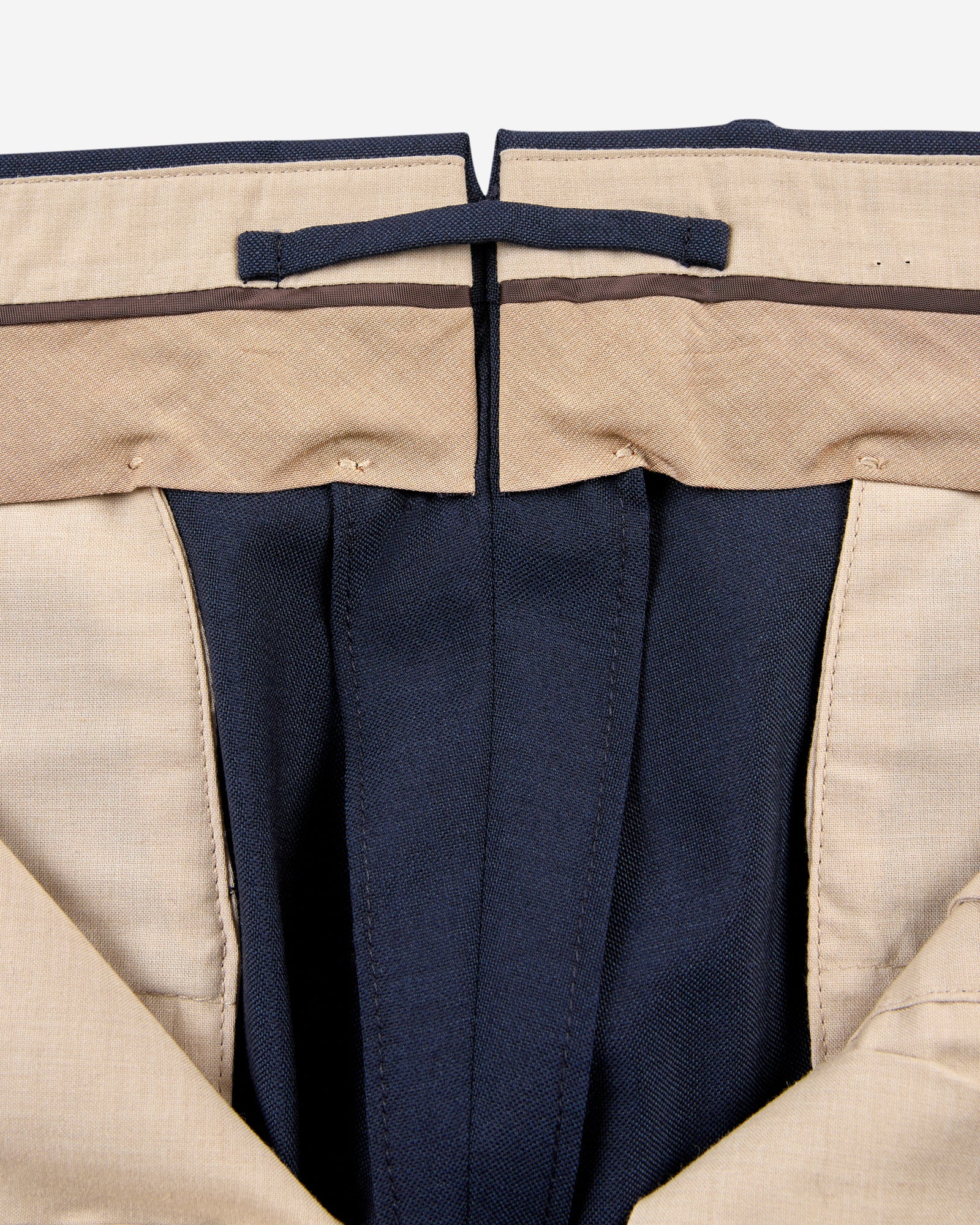 Regular fit wool fabric trousers - Image 7