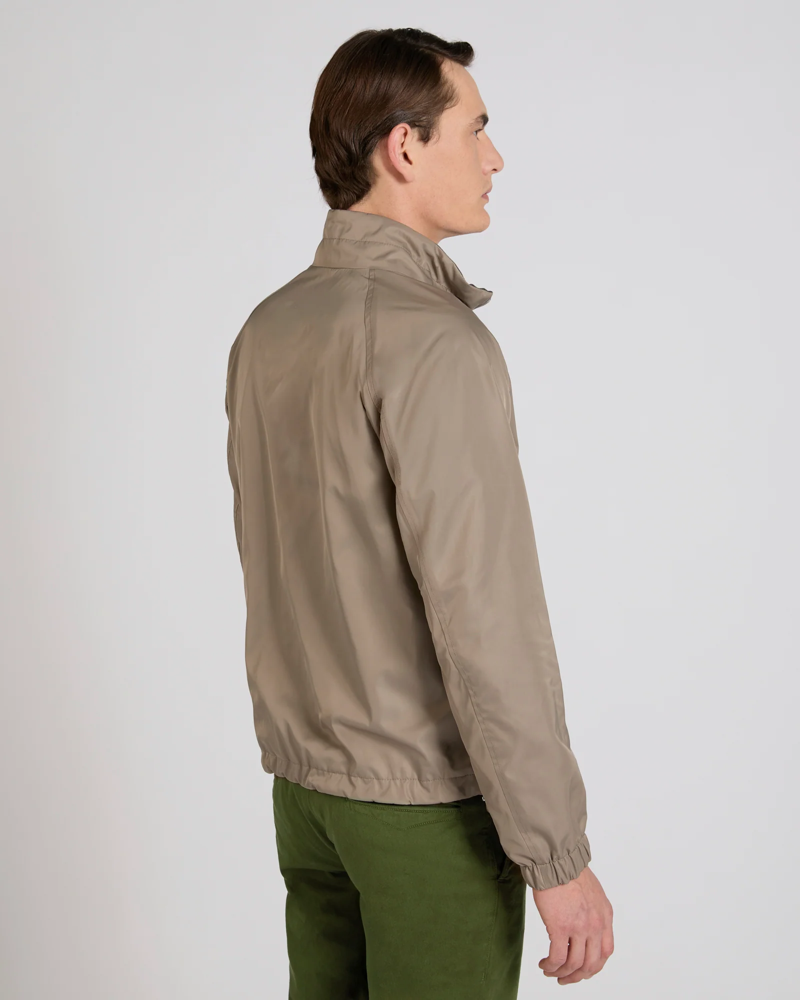 Reversible polyester taffeta blouson jacket - Image 3