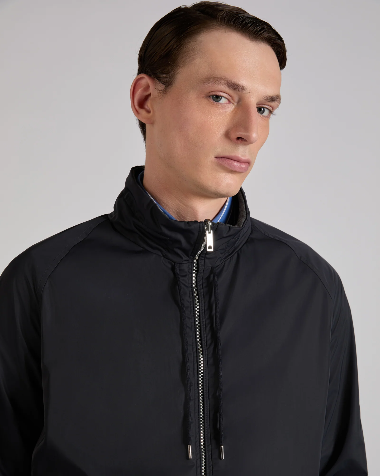 Reversible polyester taffeta blouson jacket - Image 4