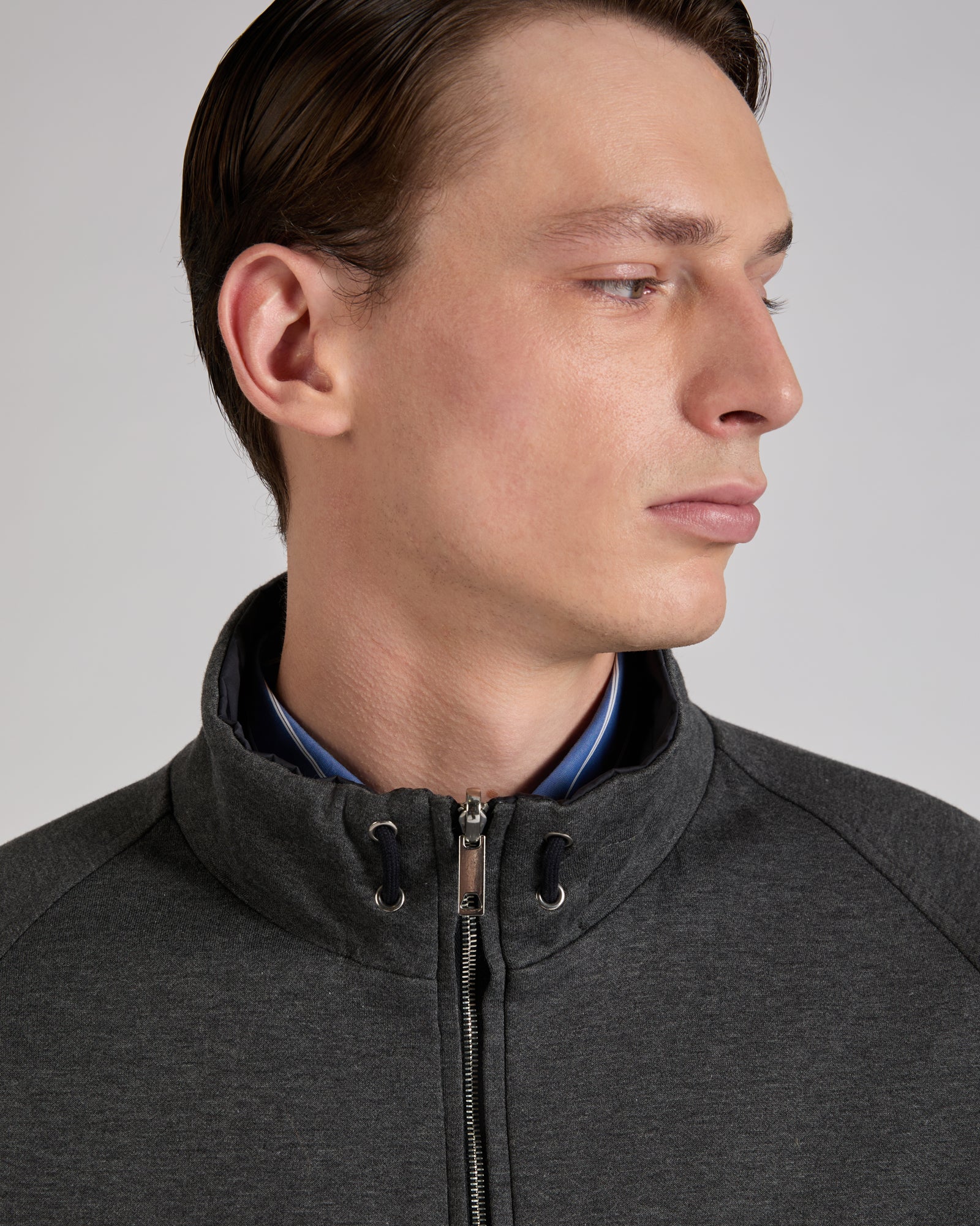 Reversible polyester taffeta blouson jacket - Image 7